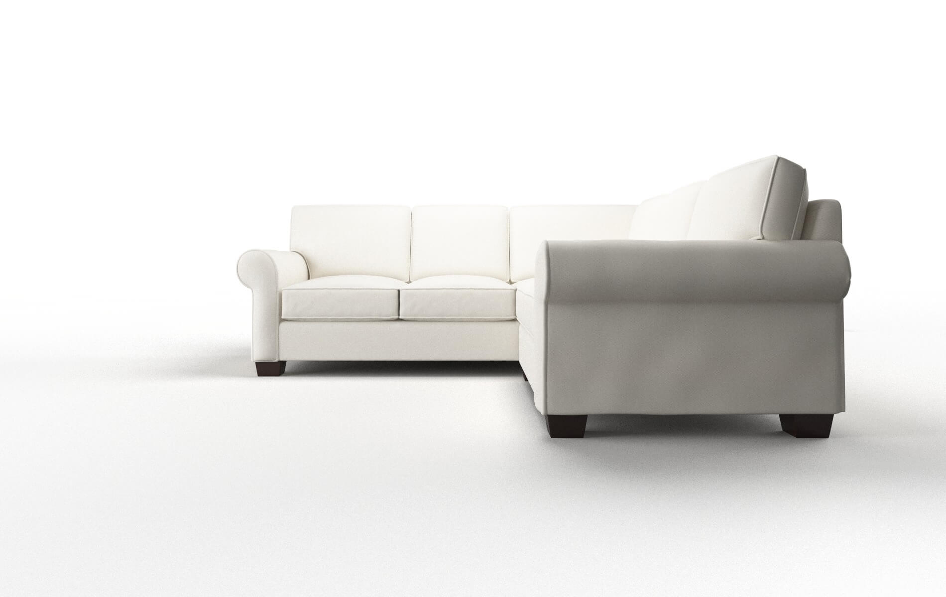 Isabel Chance Bone Sectional espresso legs 5