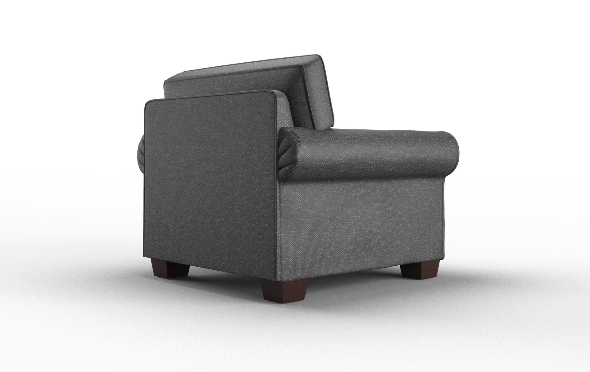 Isabel Chance Denim Chair espresso legs 5