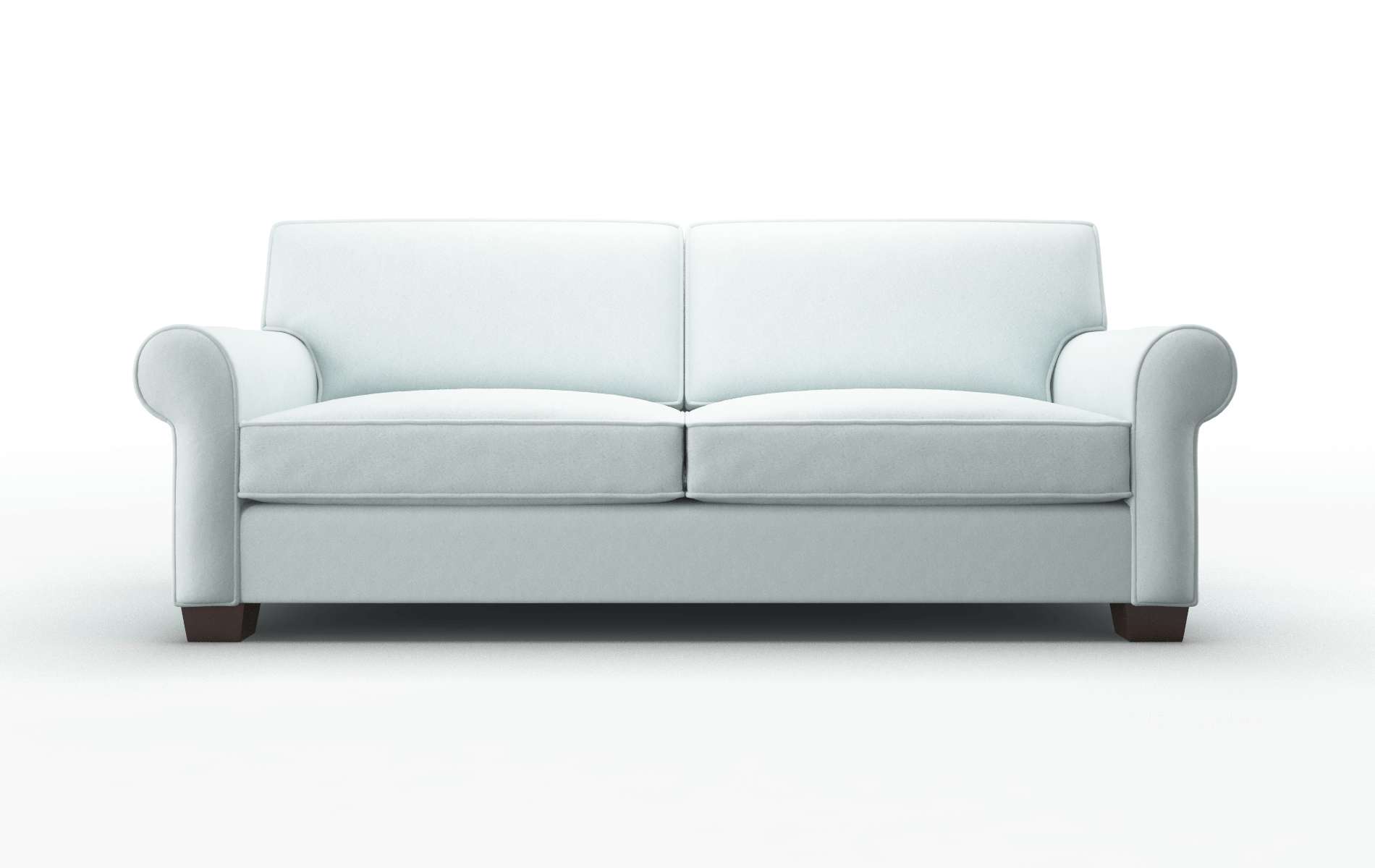 Isabel Clyde cornflower Sofa Espresso Legs  1