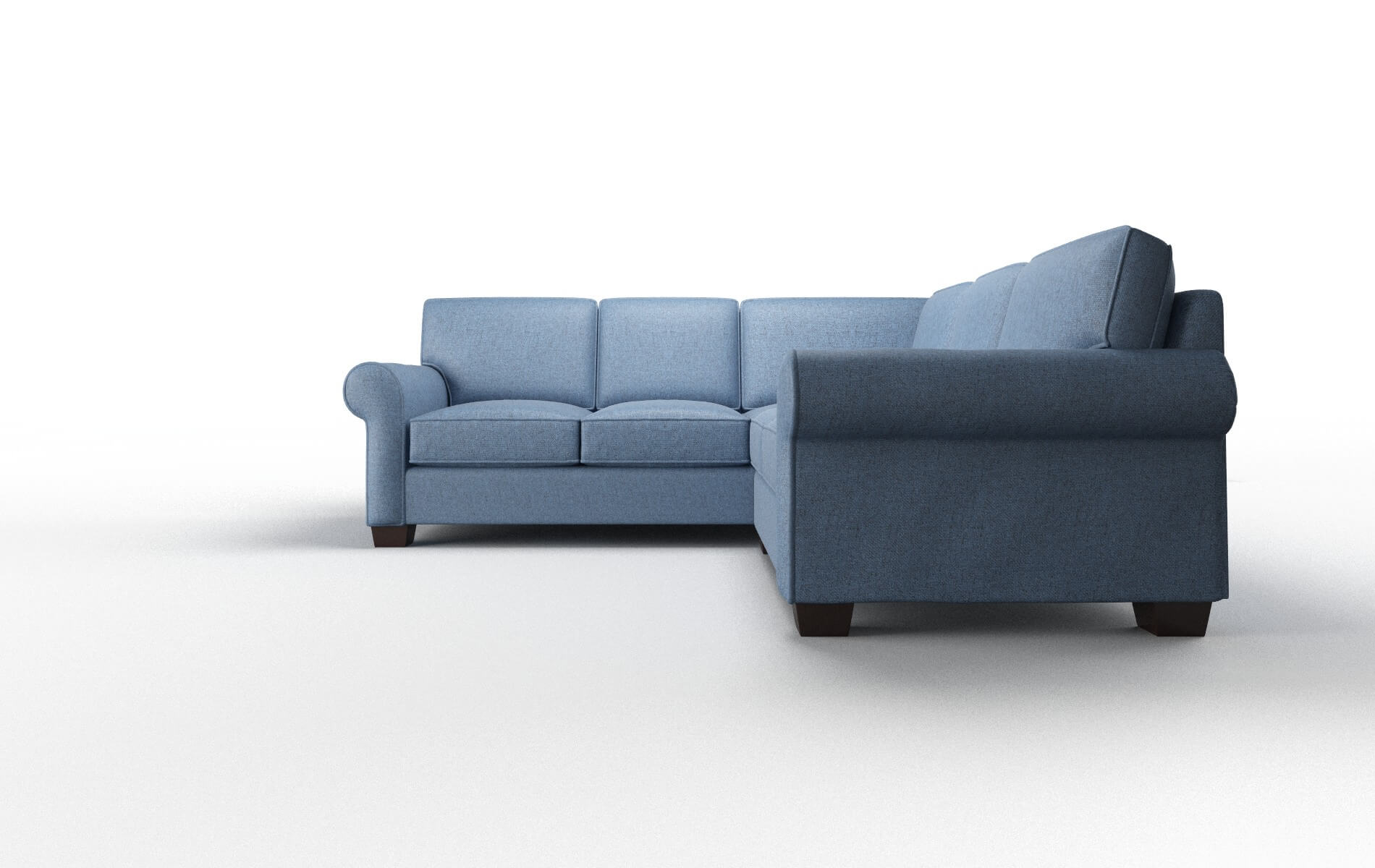 Isabel Clyde Deep_ocean Sectional espresso legs 5