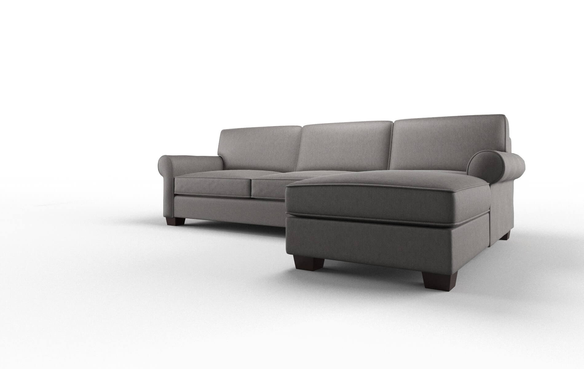 Isabel Cosmo Charcoal Panel espresso legs 4