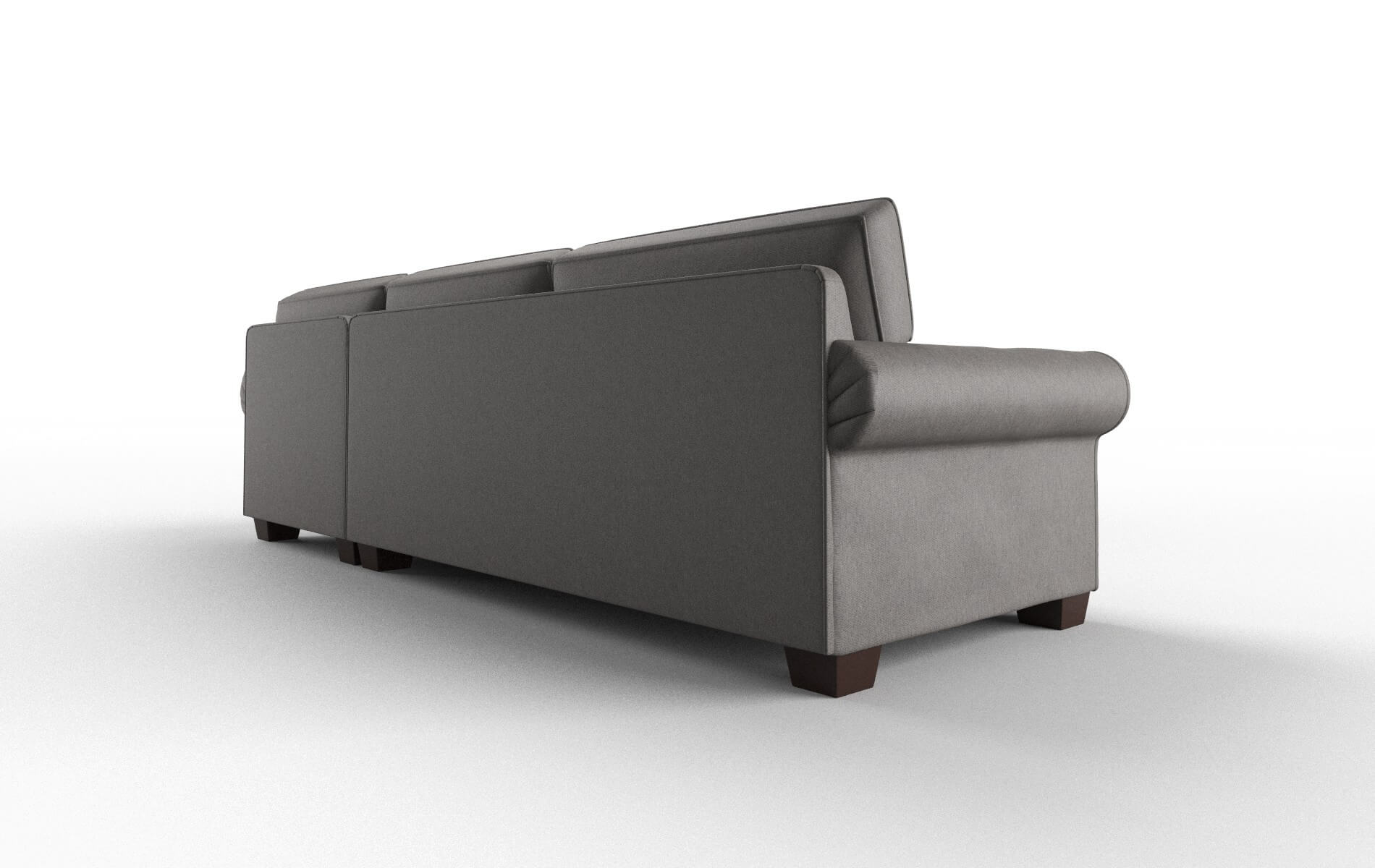 Isabel Cosmo Charcoal Panel espresso legs 5