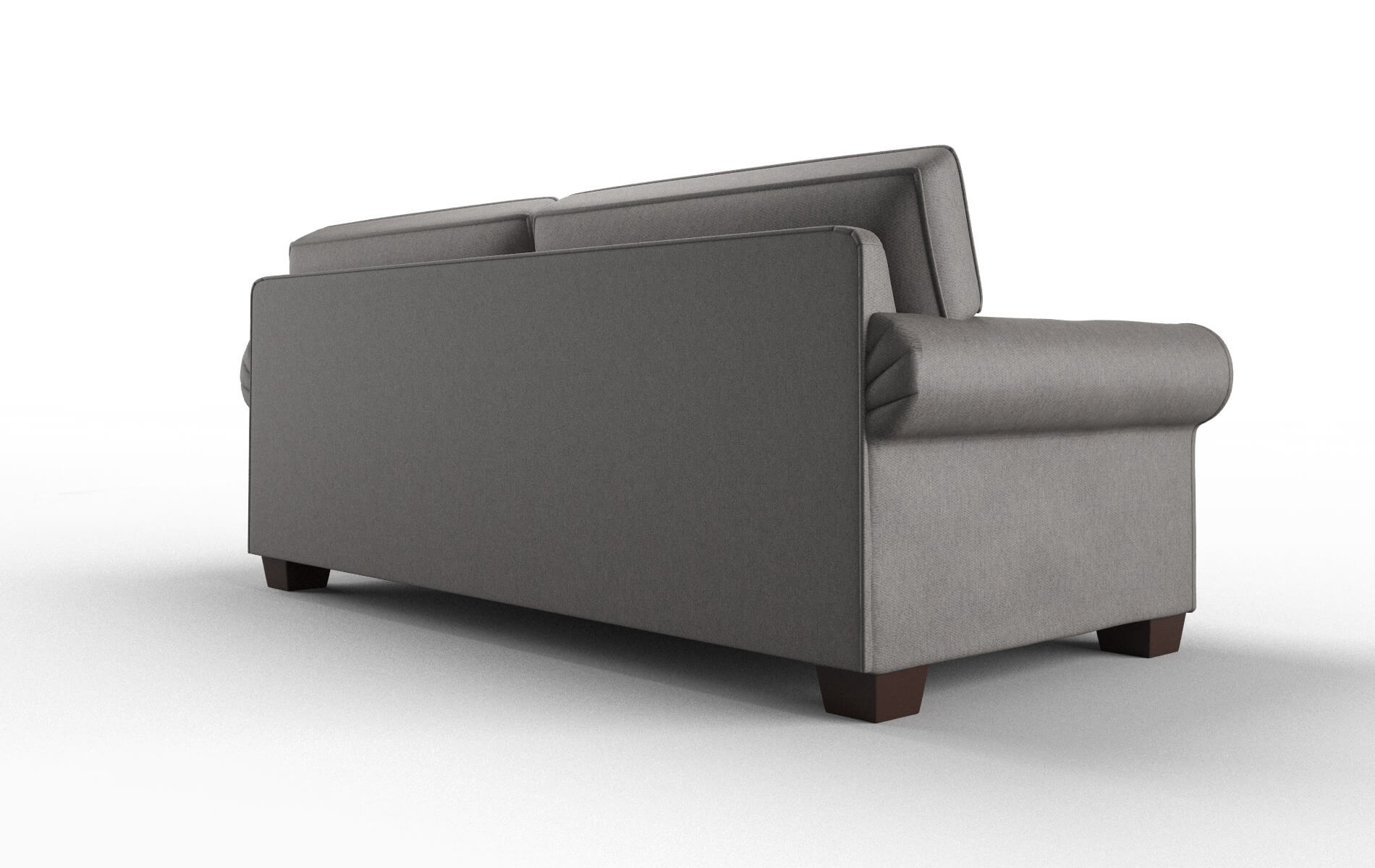 Isabel Cosmo Charcoal Sofa espresso legs 5