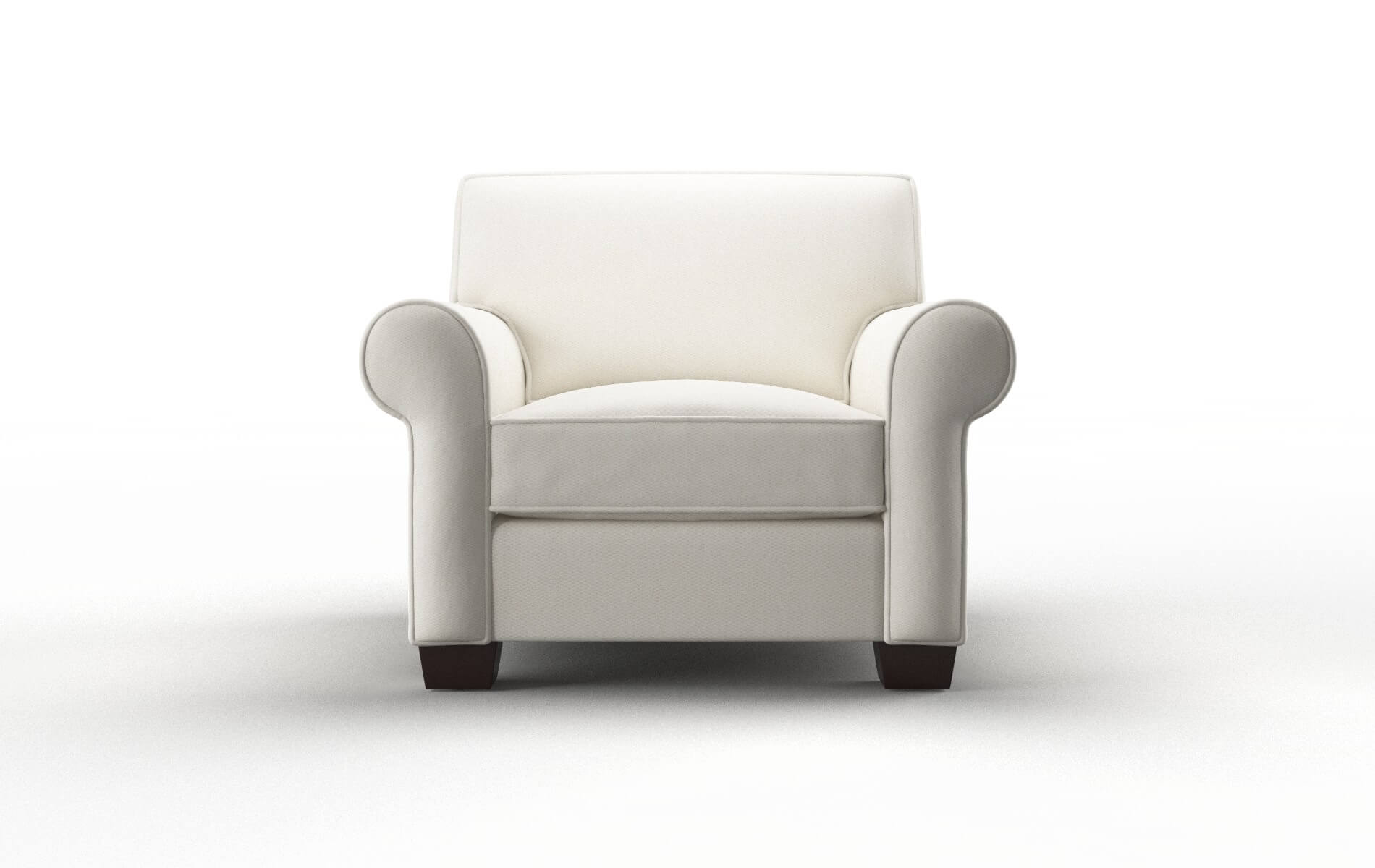 Isabel Cosmo ivory Chair Espresso Legs  1