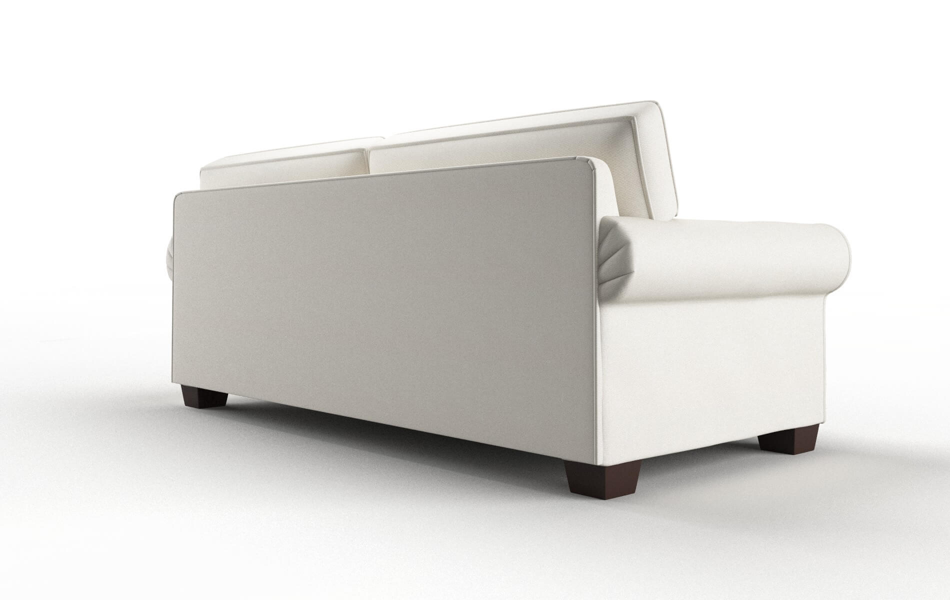 Isabel Cosmo Ivory Sofa espresso legs 5