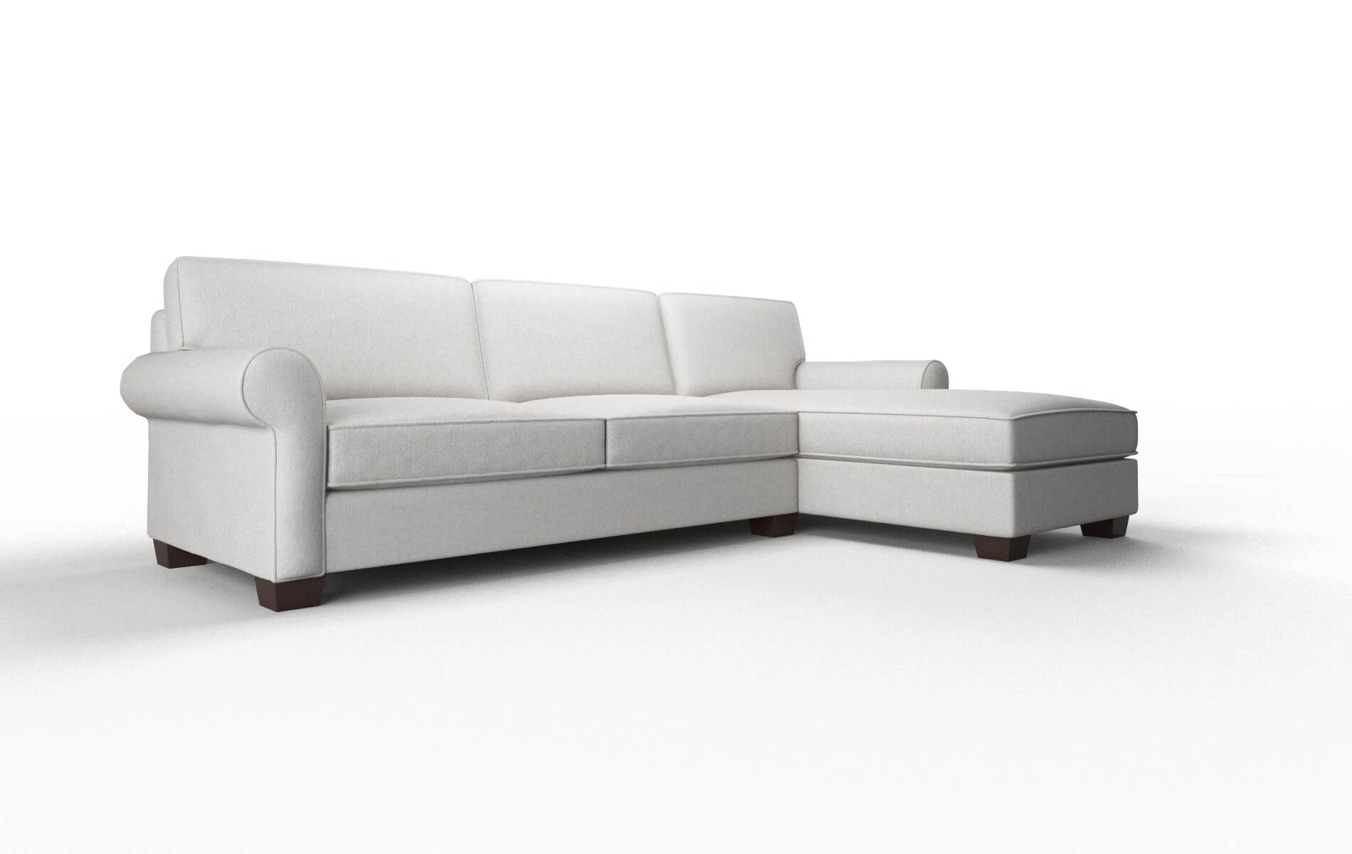 Isabel Cosmo Silver Panel espresso legs 2