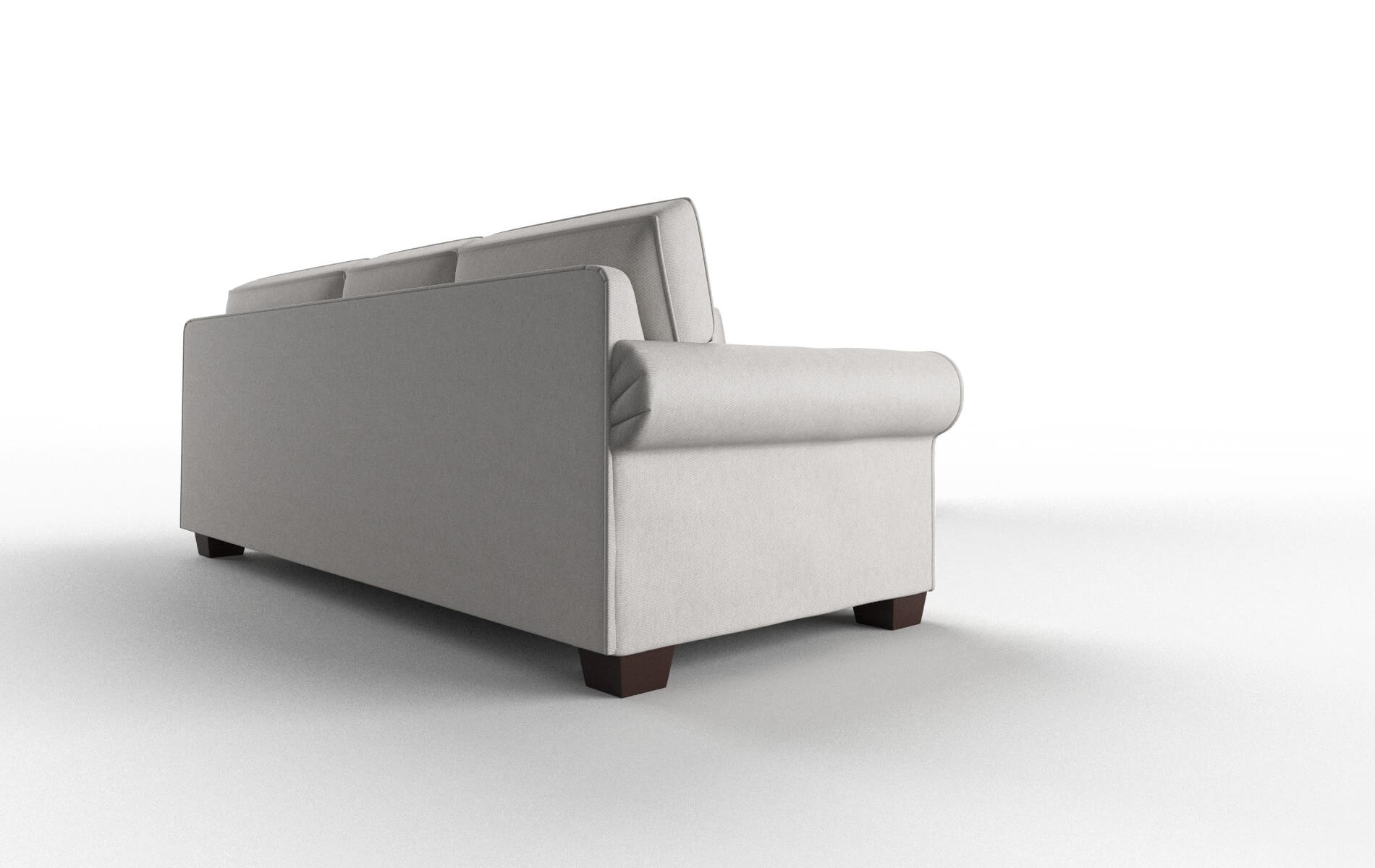 Isabel Cosmo Silver Sectional espresso legs 3