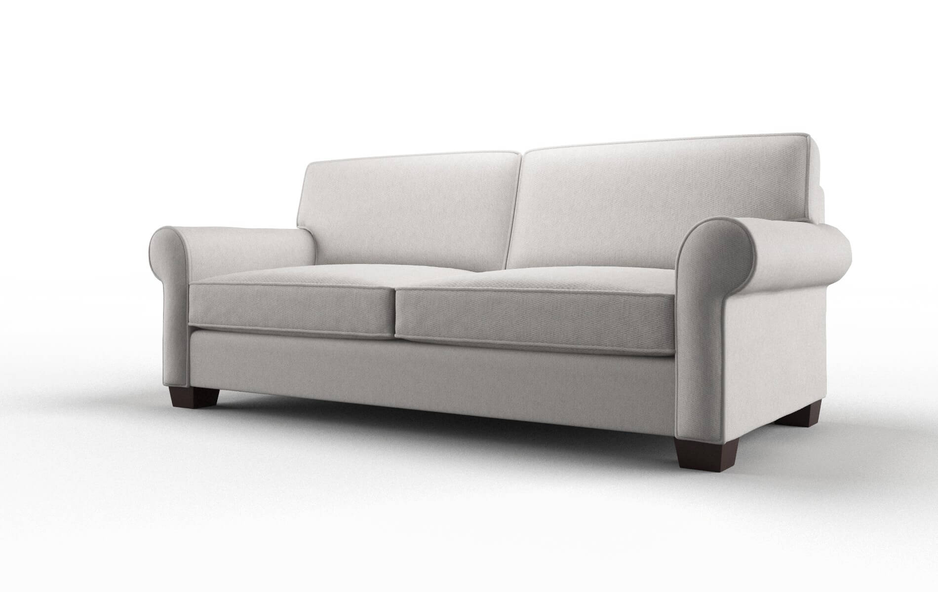 Isabel Cosmo Silver Sofa espresso legs 4