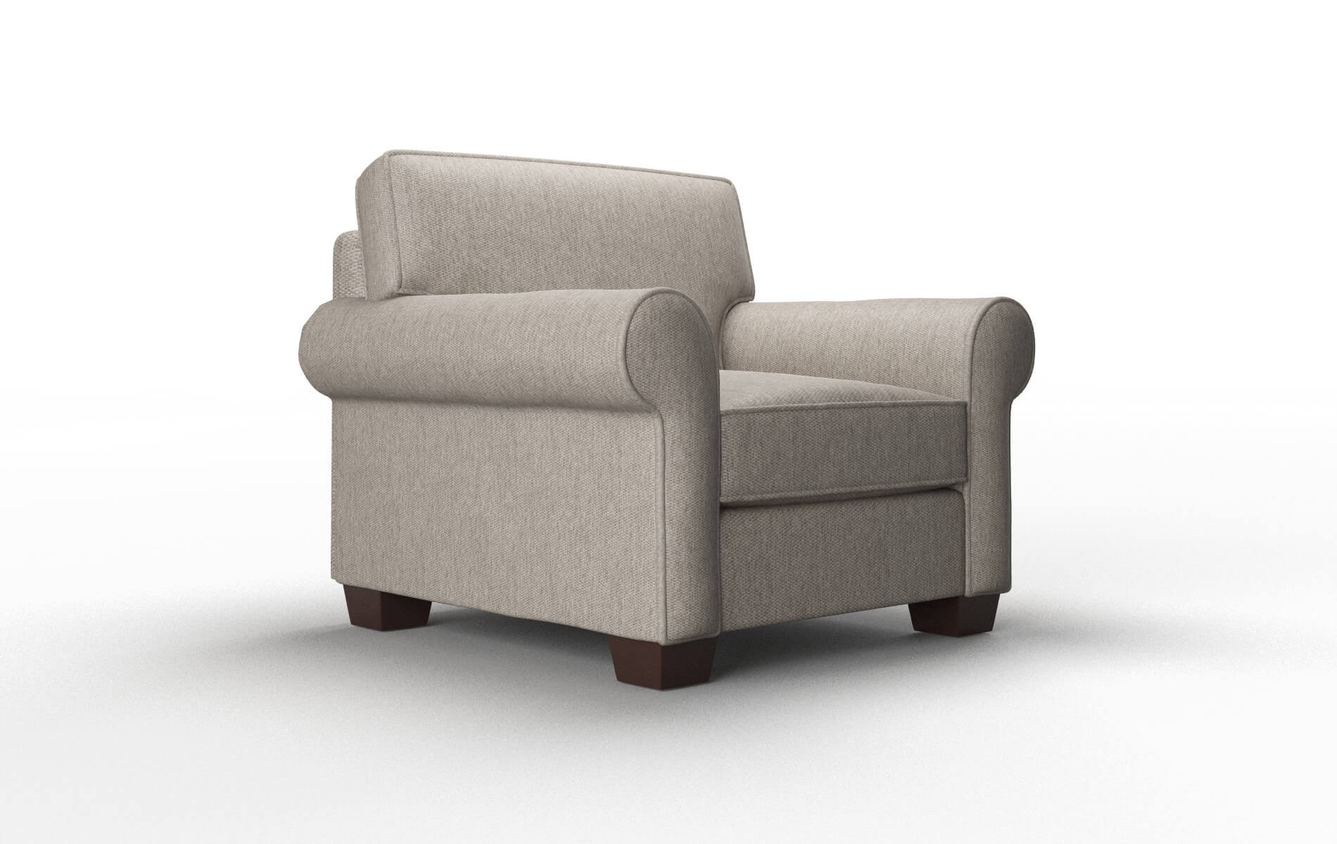 Isabel Cosmo Taupe Chair espresso legs 2