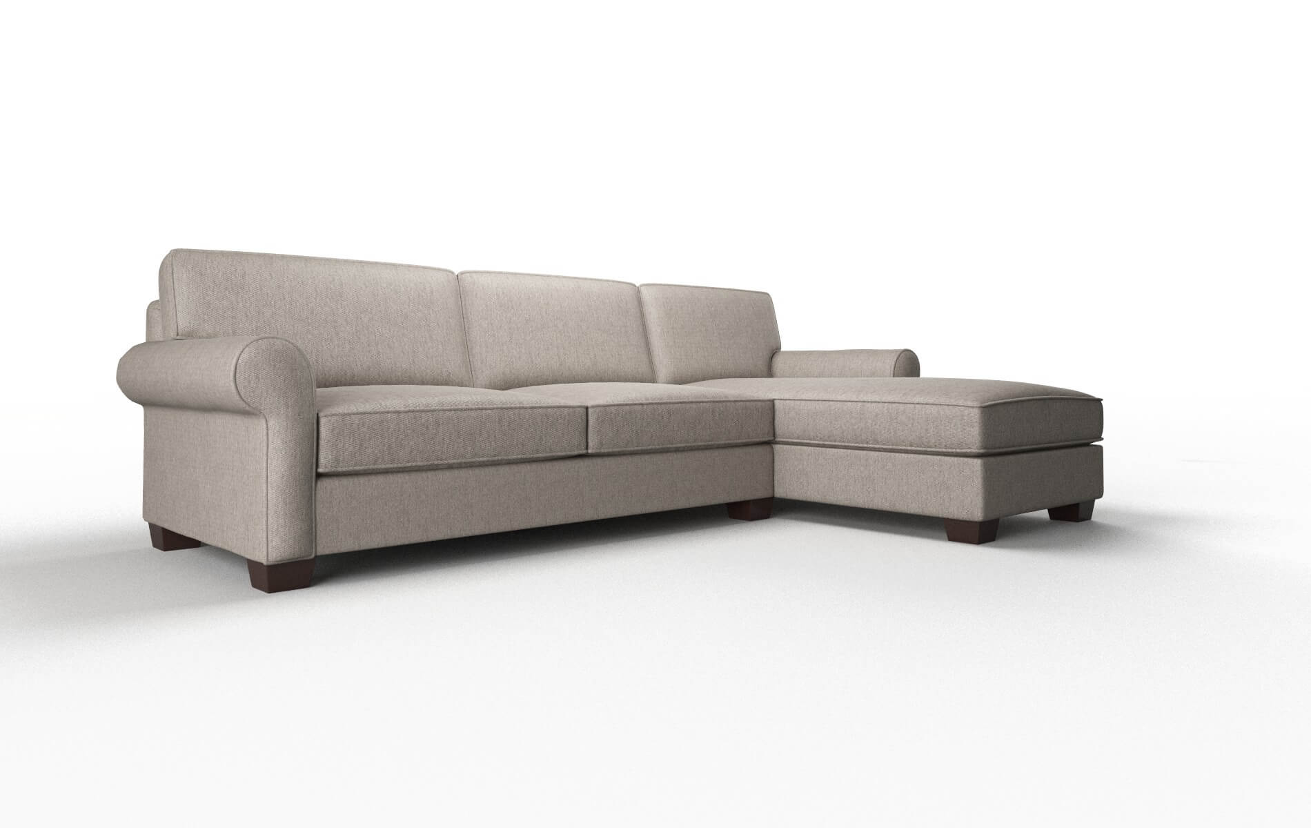 Isabel Cosmo Taupe Panel espresso legs 2