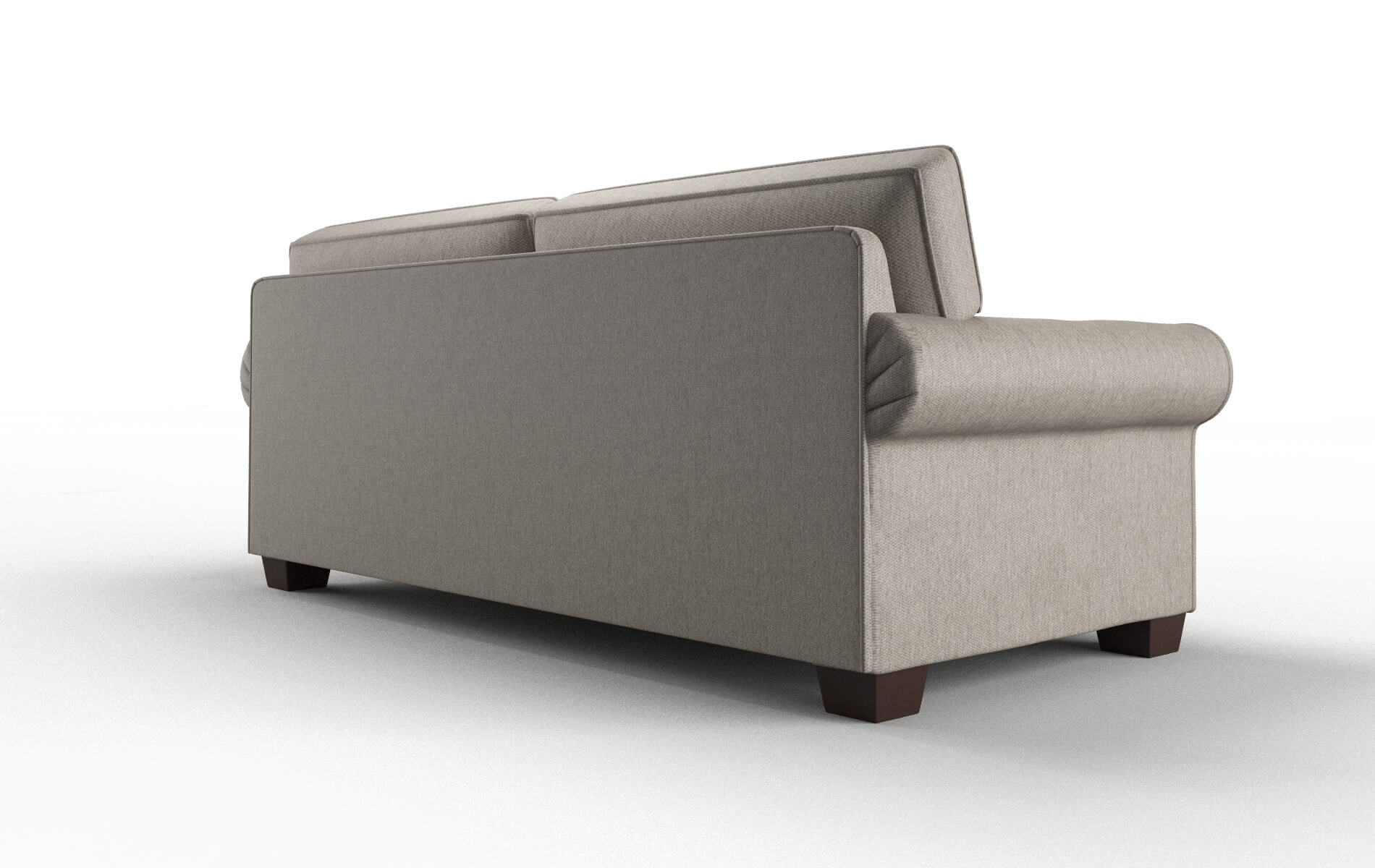 Isabel Cosmo Taupe Sofa espresso legs 5