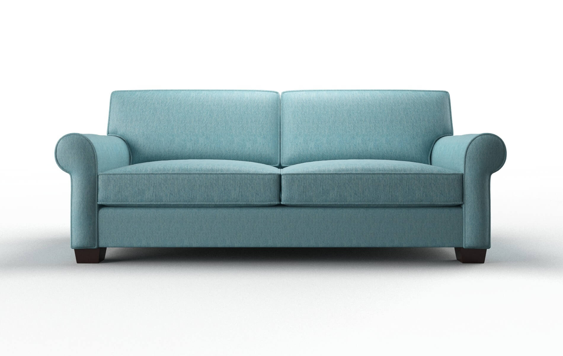 Isabel Cosmo Turquoise chair espresso legs