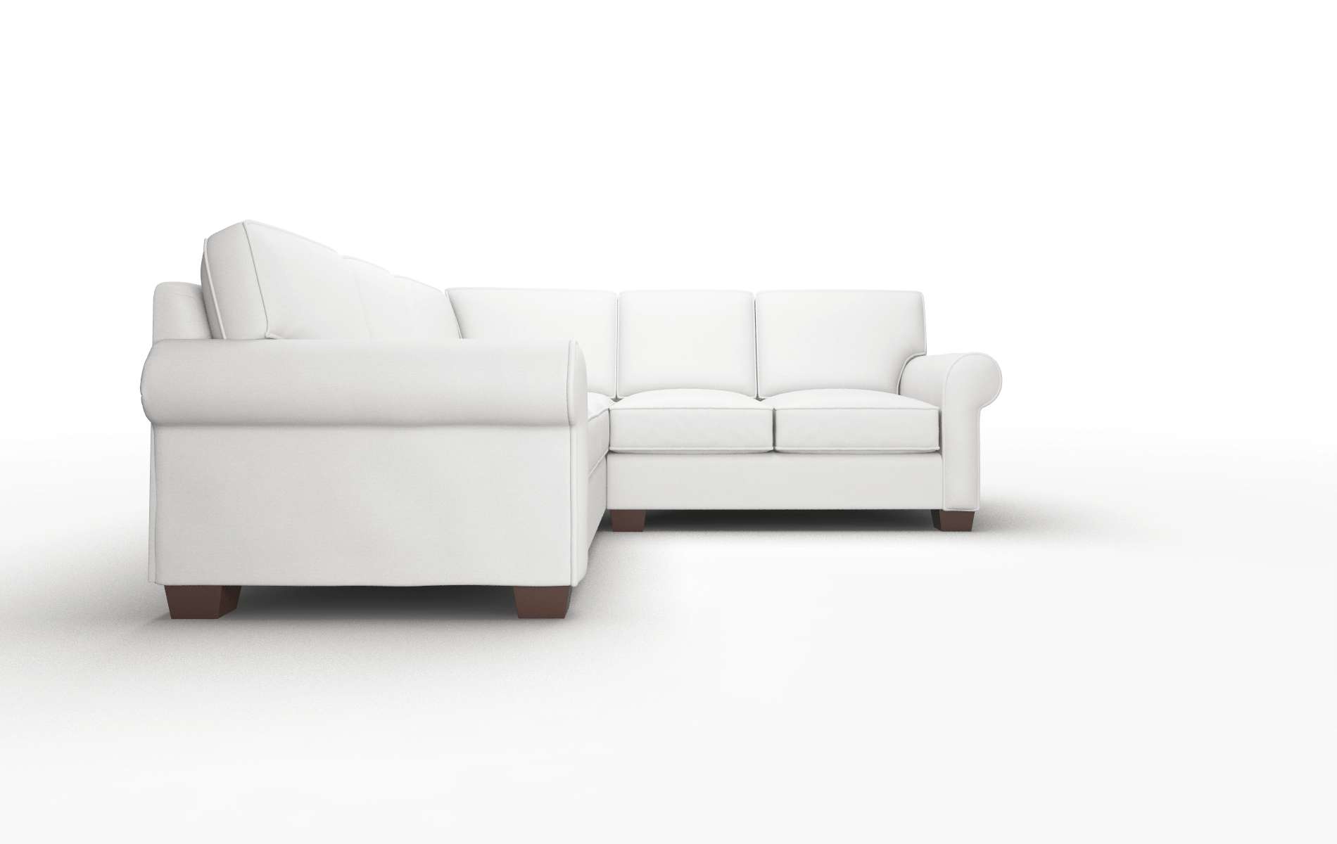 Isabel Dawson Platinum Sectional espresso legs 2