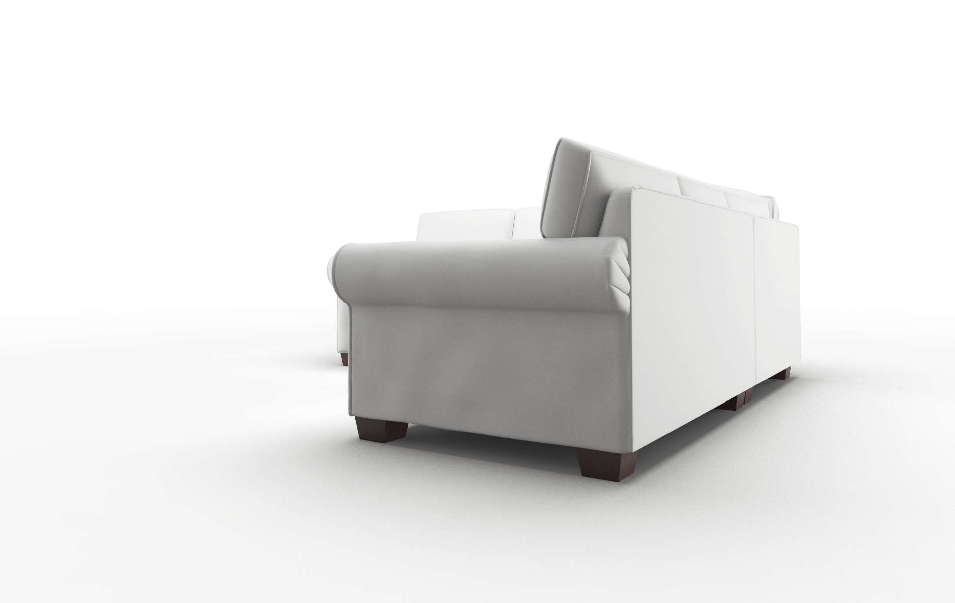 Isabel Dawson Platinum Sectional espresso legs 4