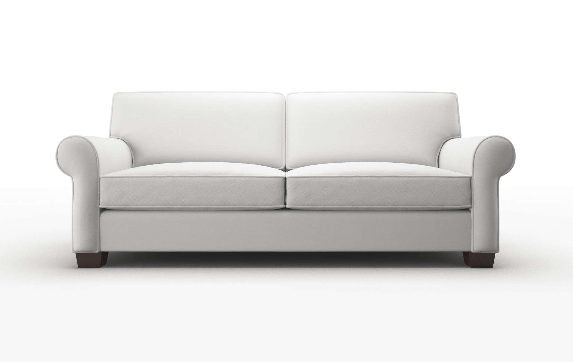 Isabel Dawson Platinum Sofa espresso legs 1