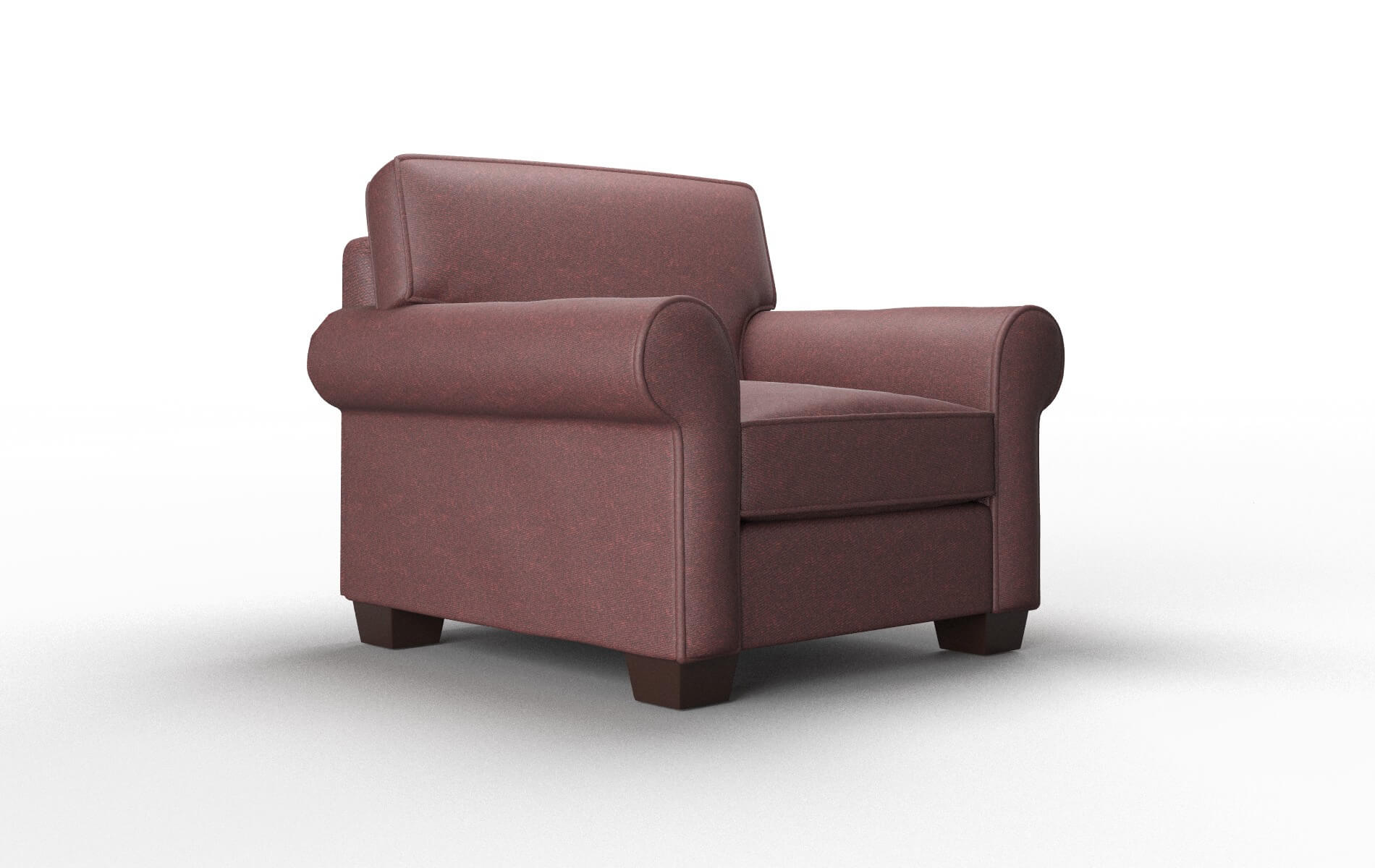 Isabel Derby Berry Chair espresso legs 2