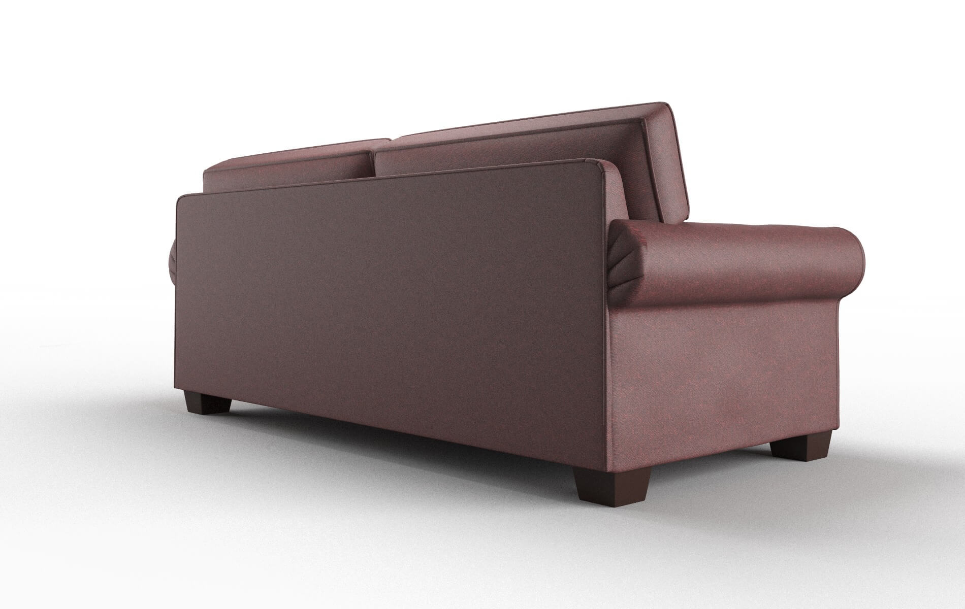Isabel Derby Berry Sofa espresso legs 5