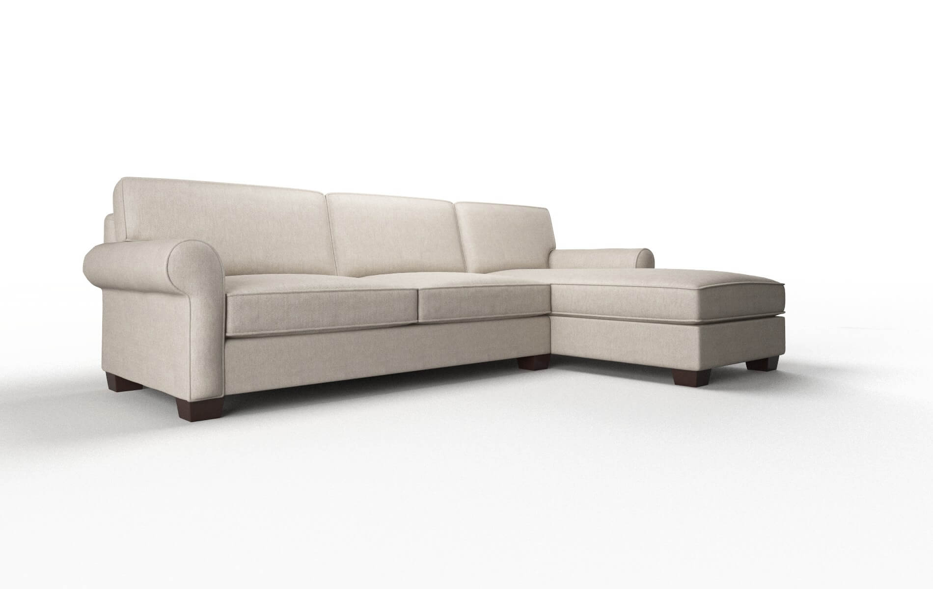 Isabel Derby Linen Panel espresso legs 2