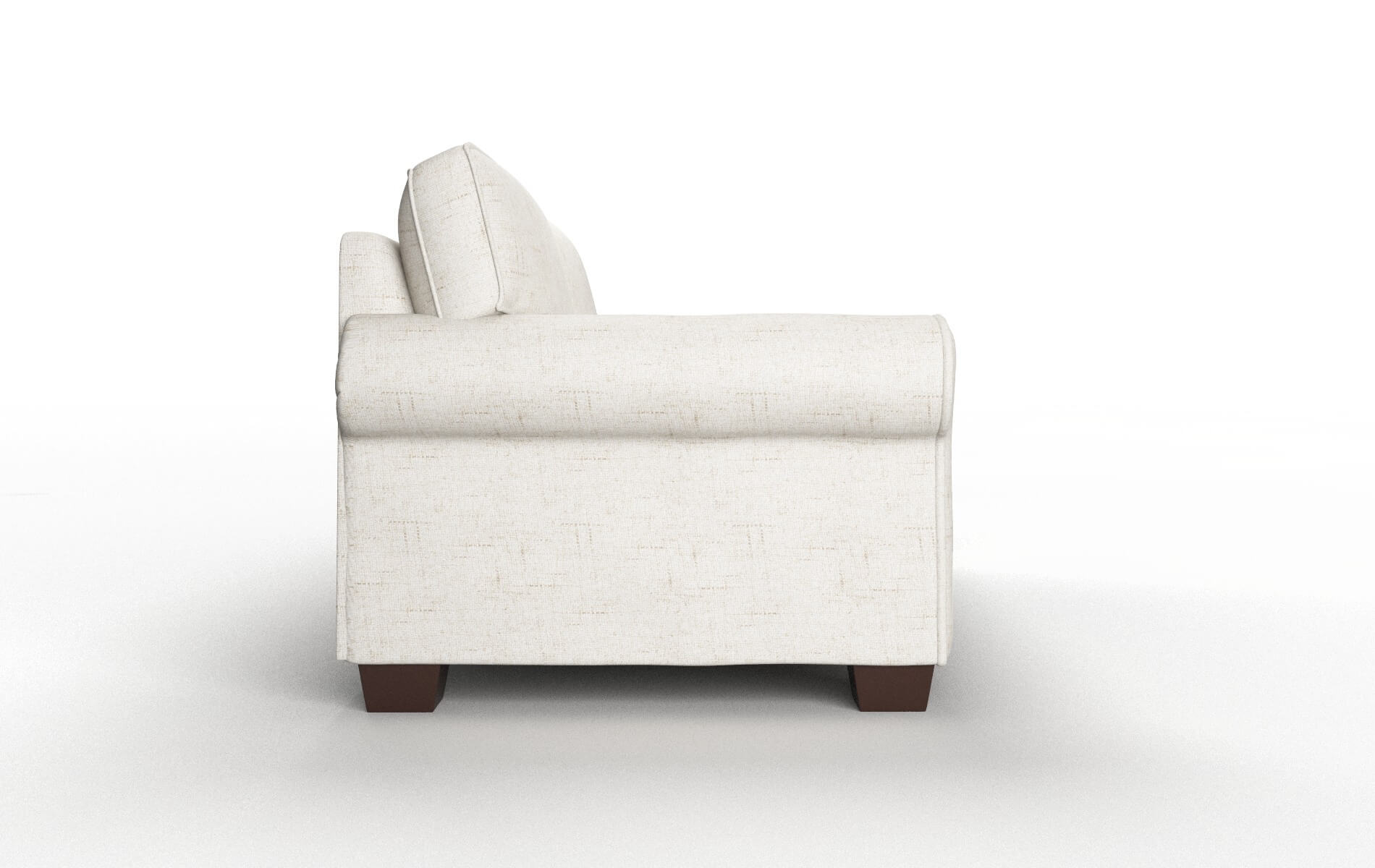 Isabel Derby Taupe Sofa espresso legs 3