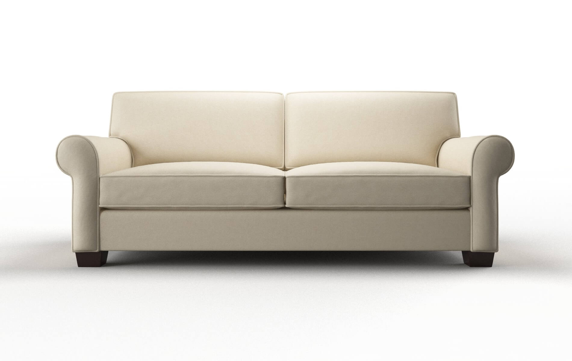 Isabel Dream_d Almond Sofa espresso legs 1