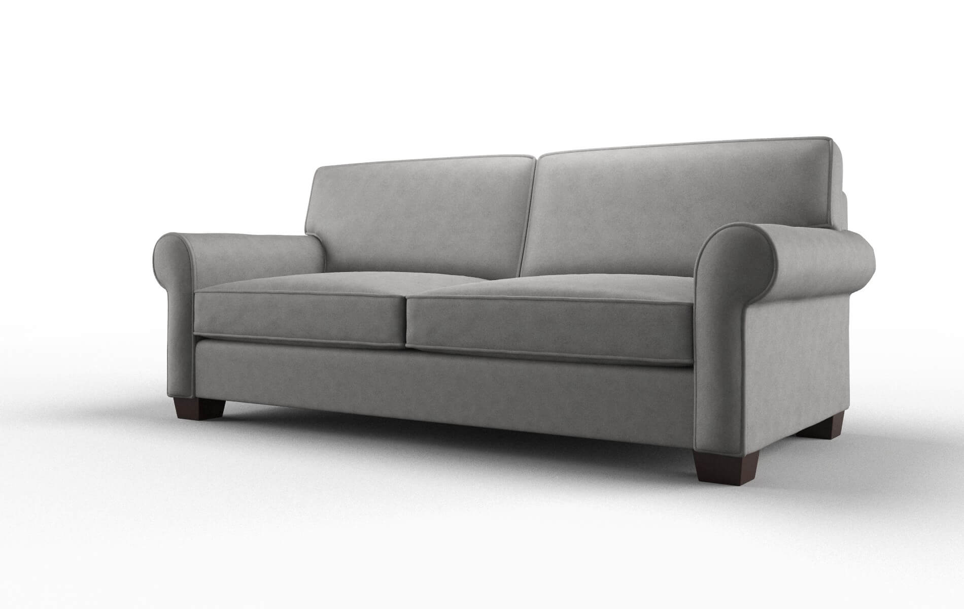 Isabel Dream_d Charcoal Sofa espresso legs 4