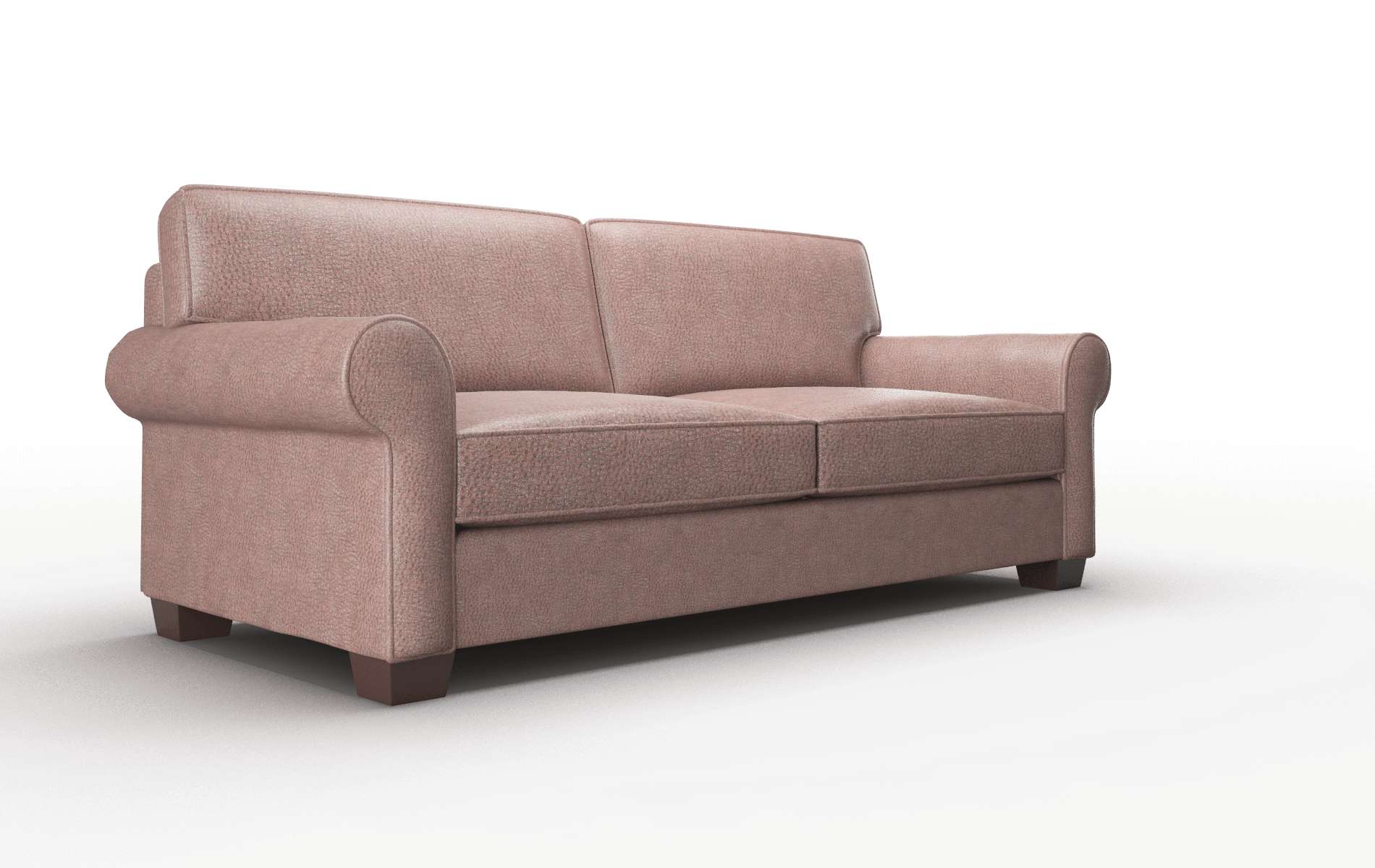 Isabel Ford Brown Sofa espresso legs 2