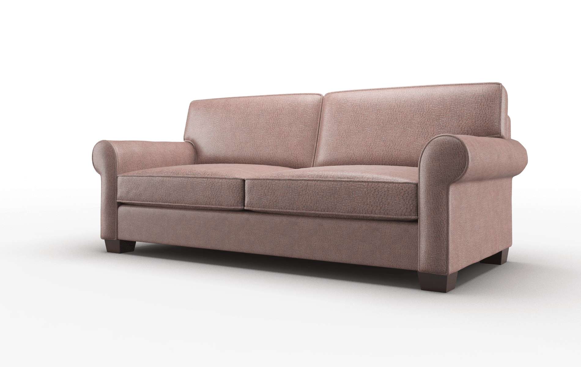 Isabel Ford Brown Sofa espresso legs 4