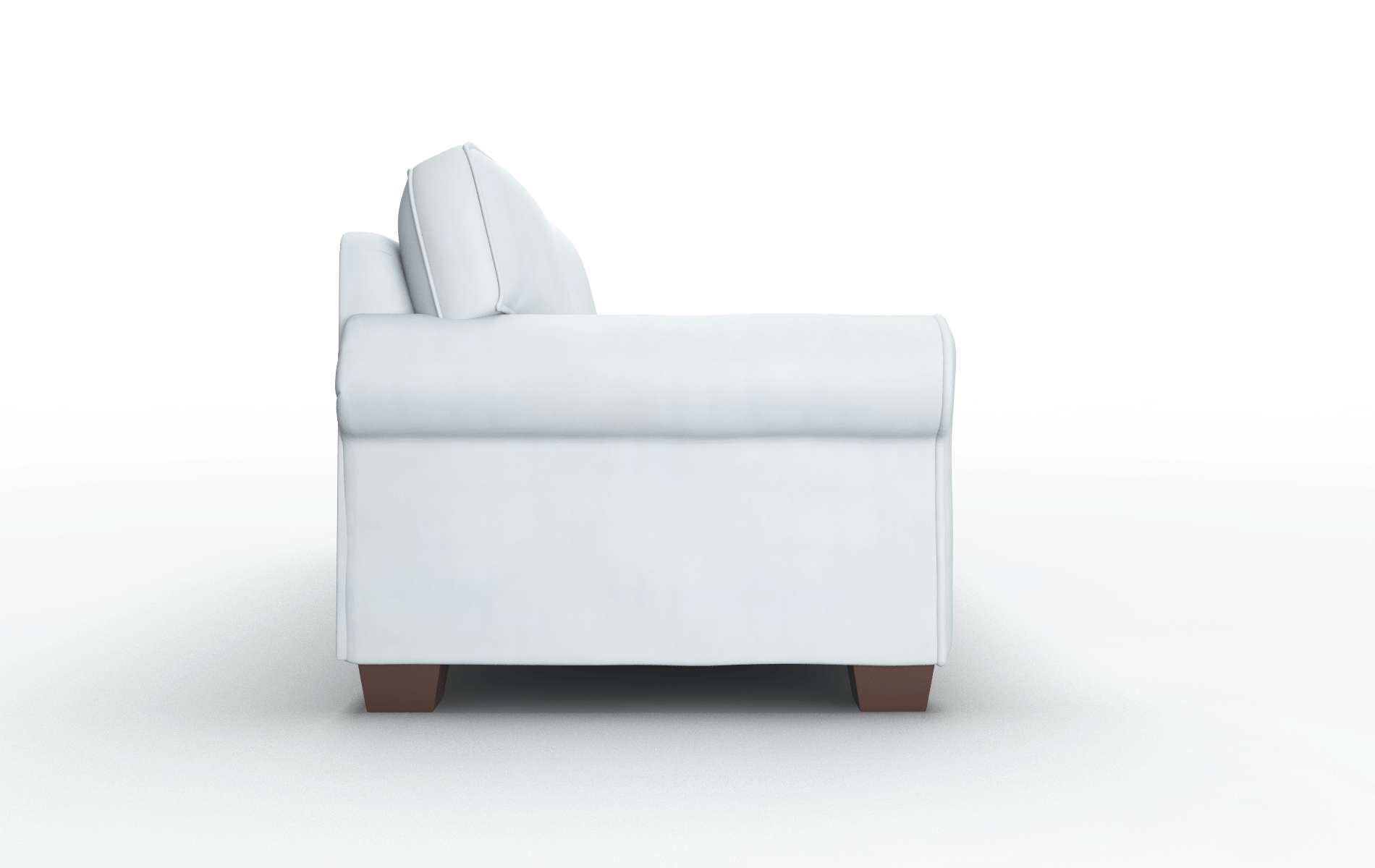 Isabel Hathaway Aqua Sofa espresso legs 3