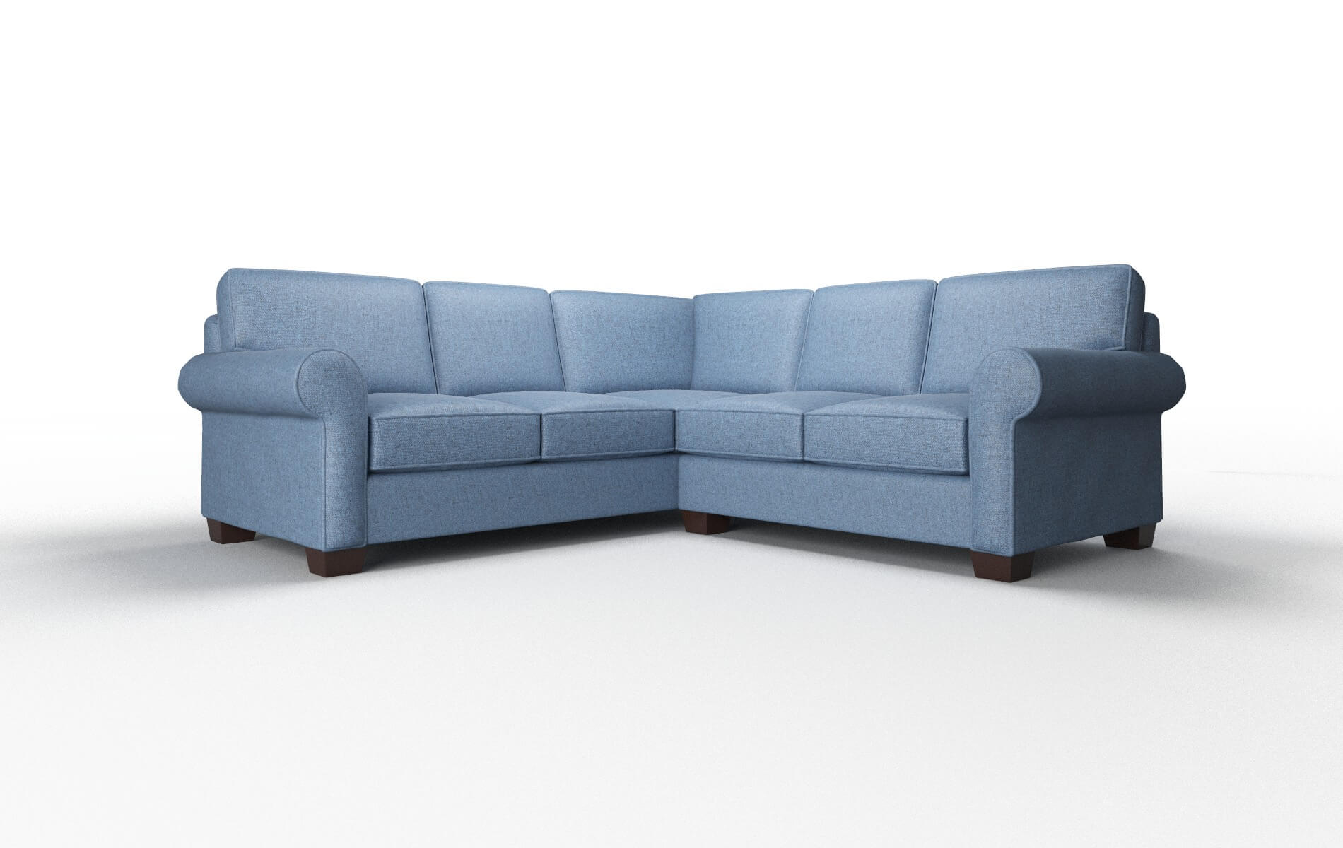 Isabel Hepburn Water Sectional espresso legs 1