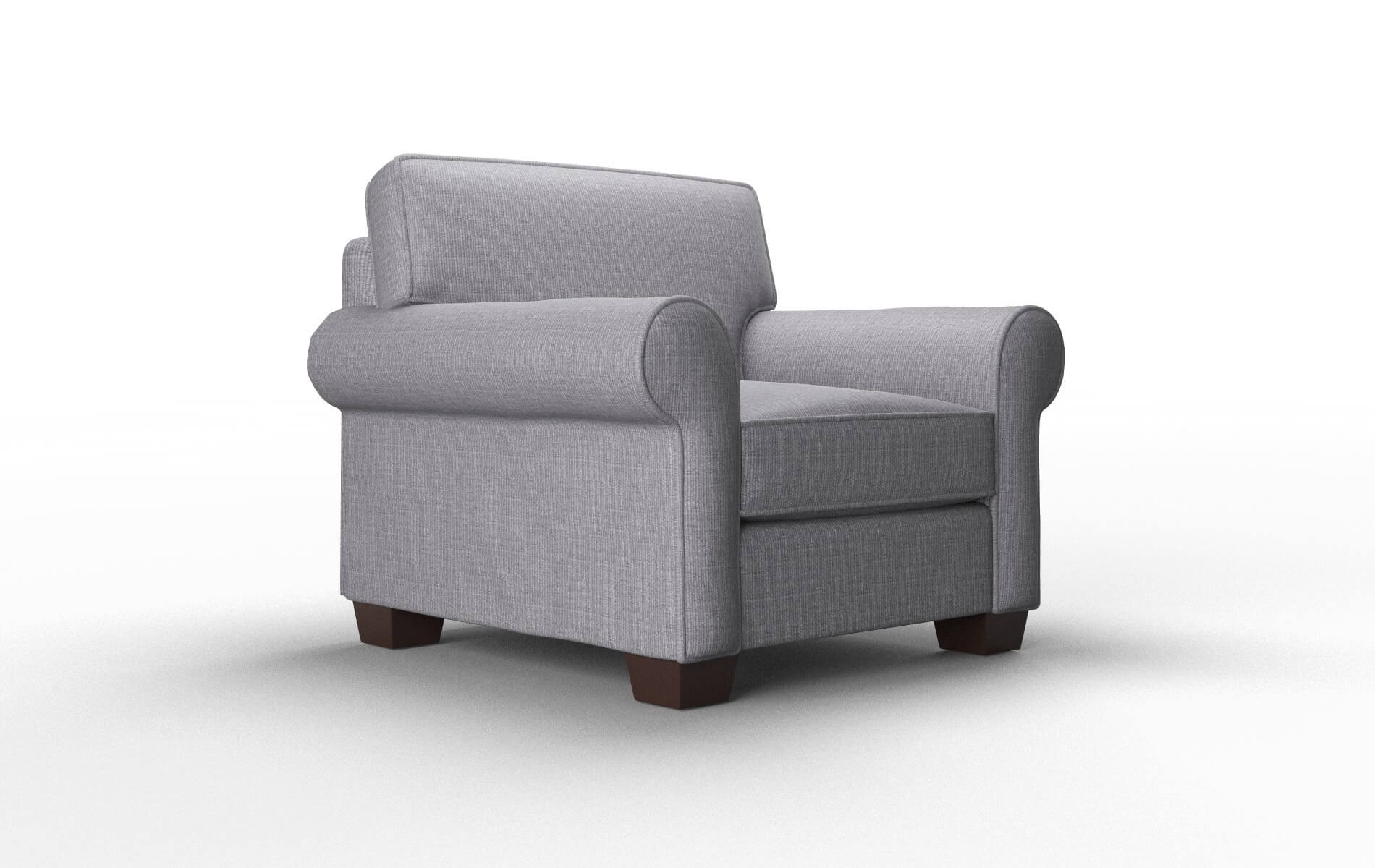 Isabel Insight Denim Chair espresso legs 2