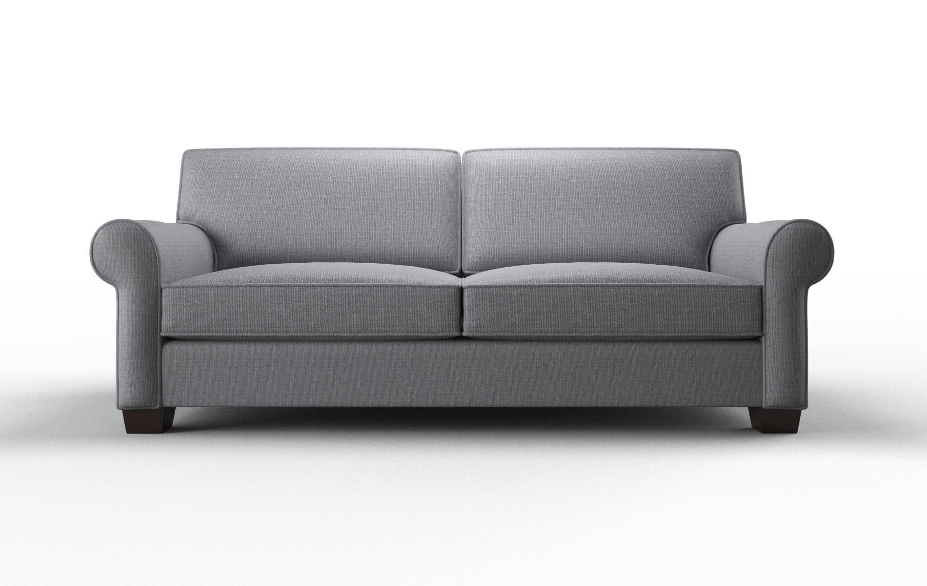 Isabel Insight Denim Sofa espresso legs 1
