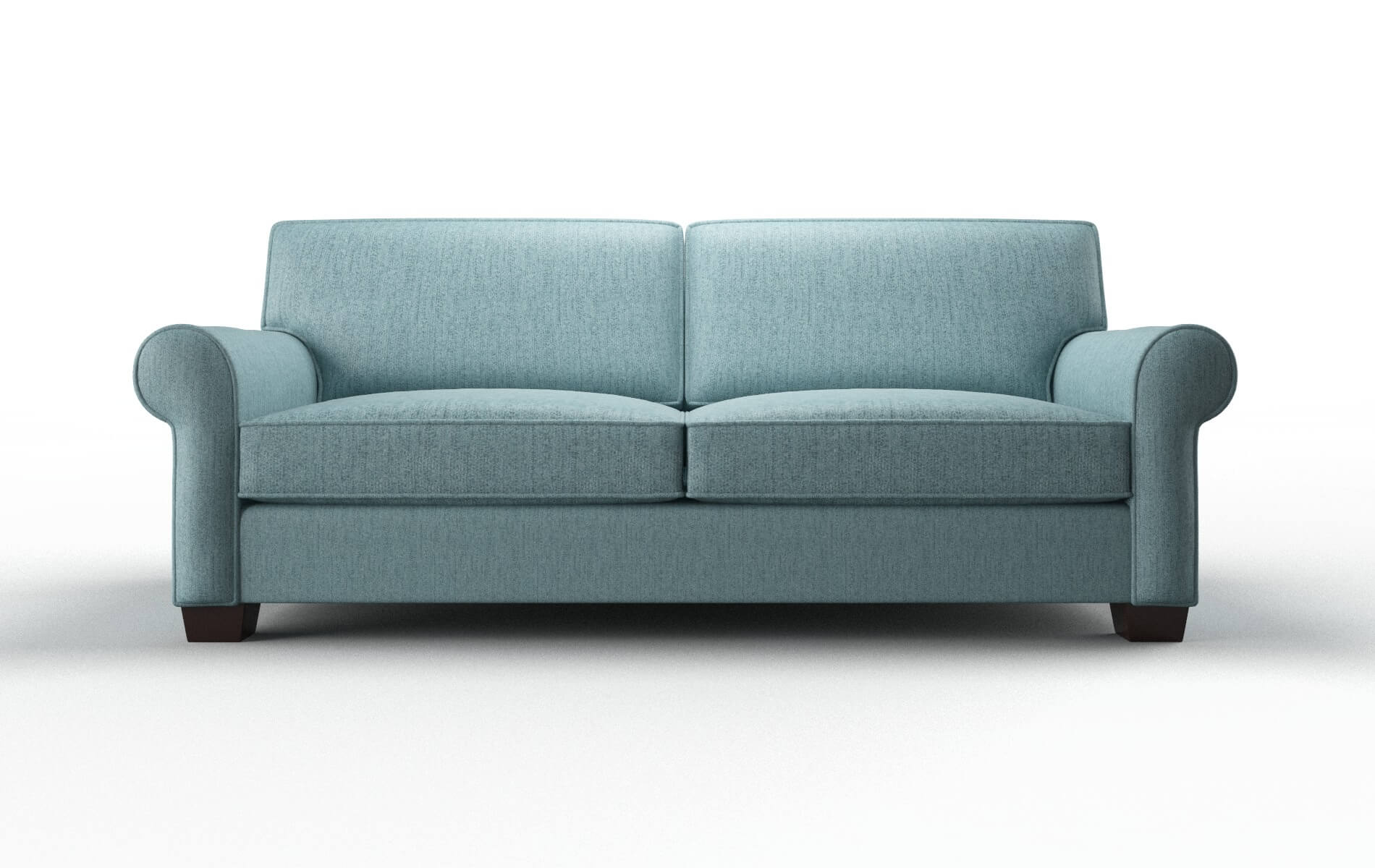 Isabel Insight Peacock Sofa espresso legs 1