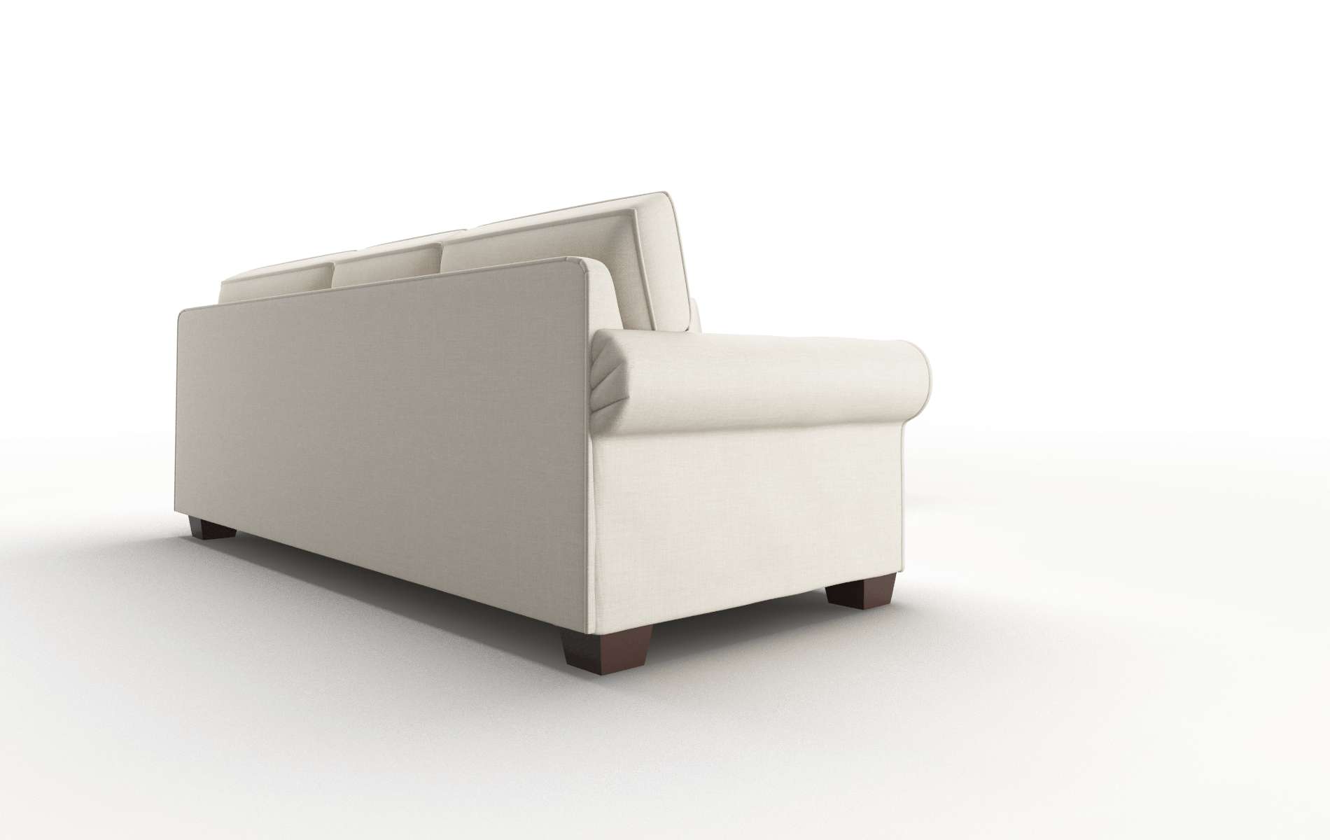 Isabel Keylargo Almond Sectional espresso legs 3