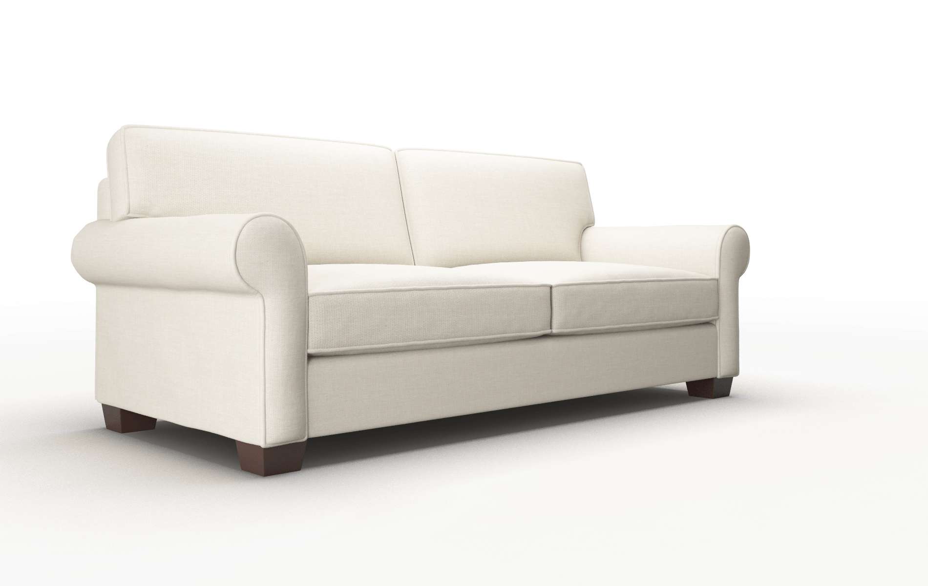 Isabel Keylargo Almond Sofa espresso legs 2