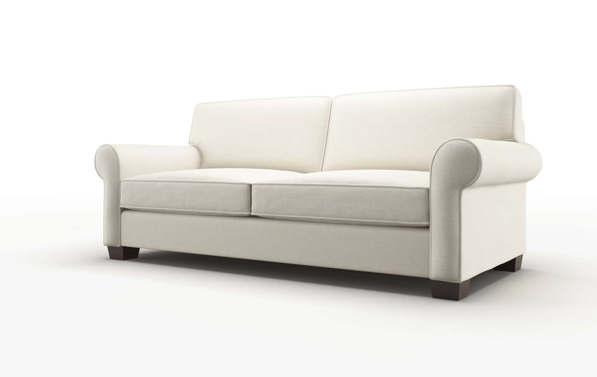 Isabel Keylargo Almond Sofa espresso legs 4