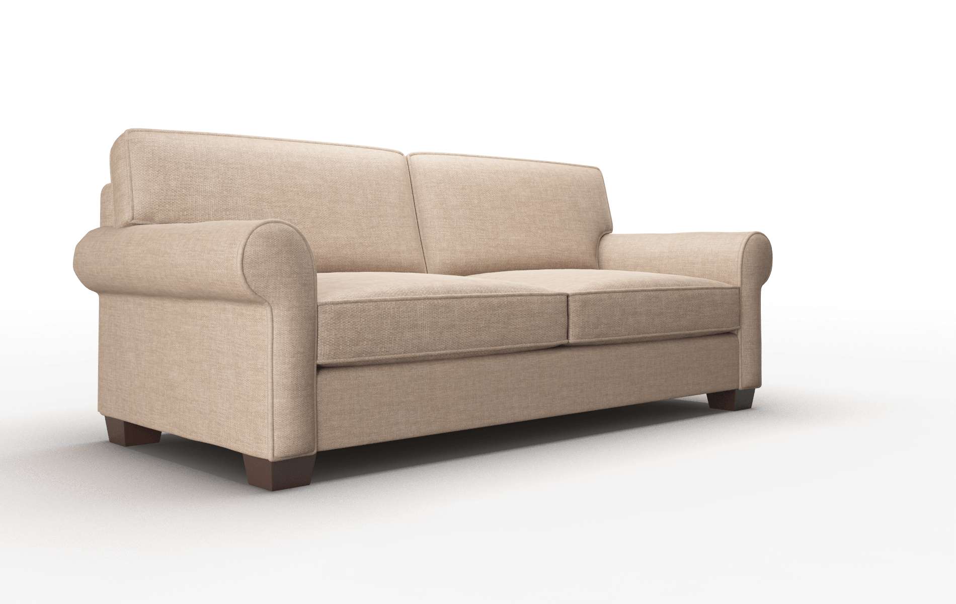 Isabel Keylargo Mink Sofa espresso legs 2