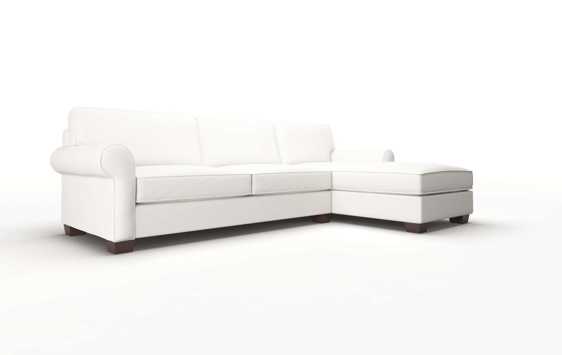 Isabel Keylargo Oatmeal Panel espresso legs 2