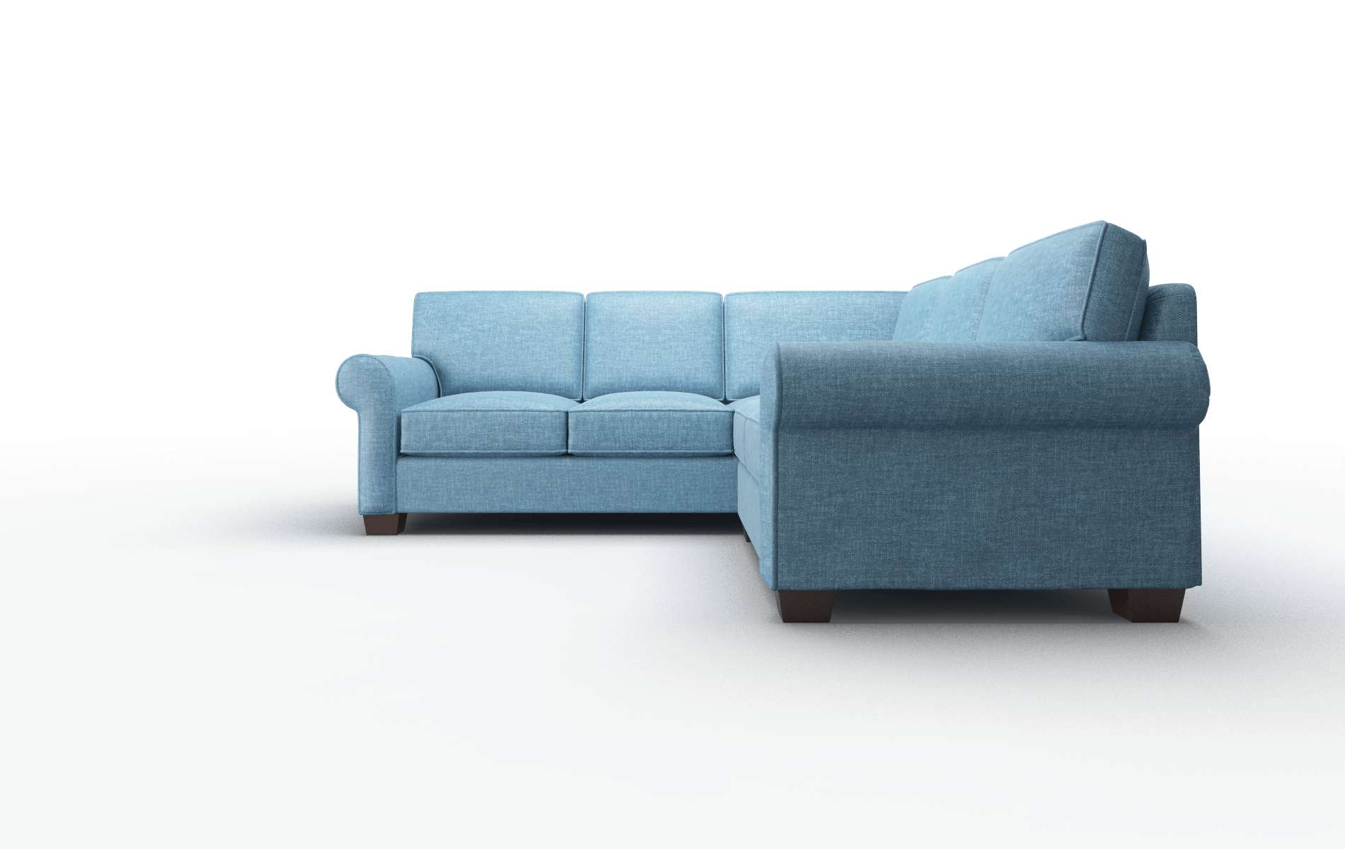 Isabel Keylargo Ocean Sectional espresso legs 5