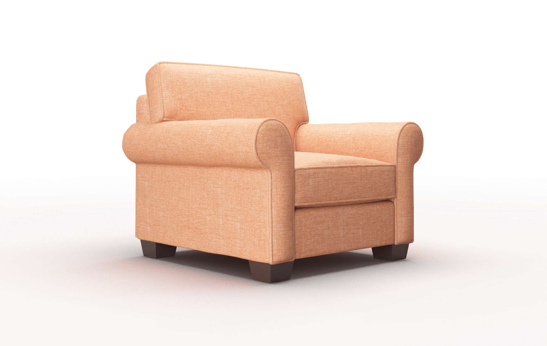 Isabel Keylargo Terracotta Chair espresso legs 2