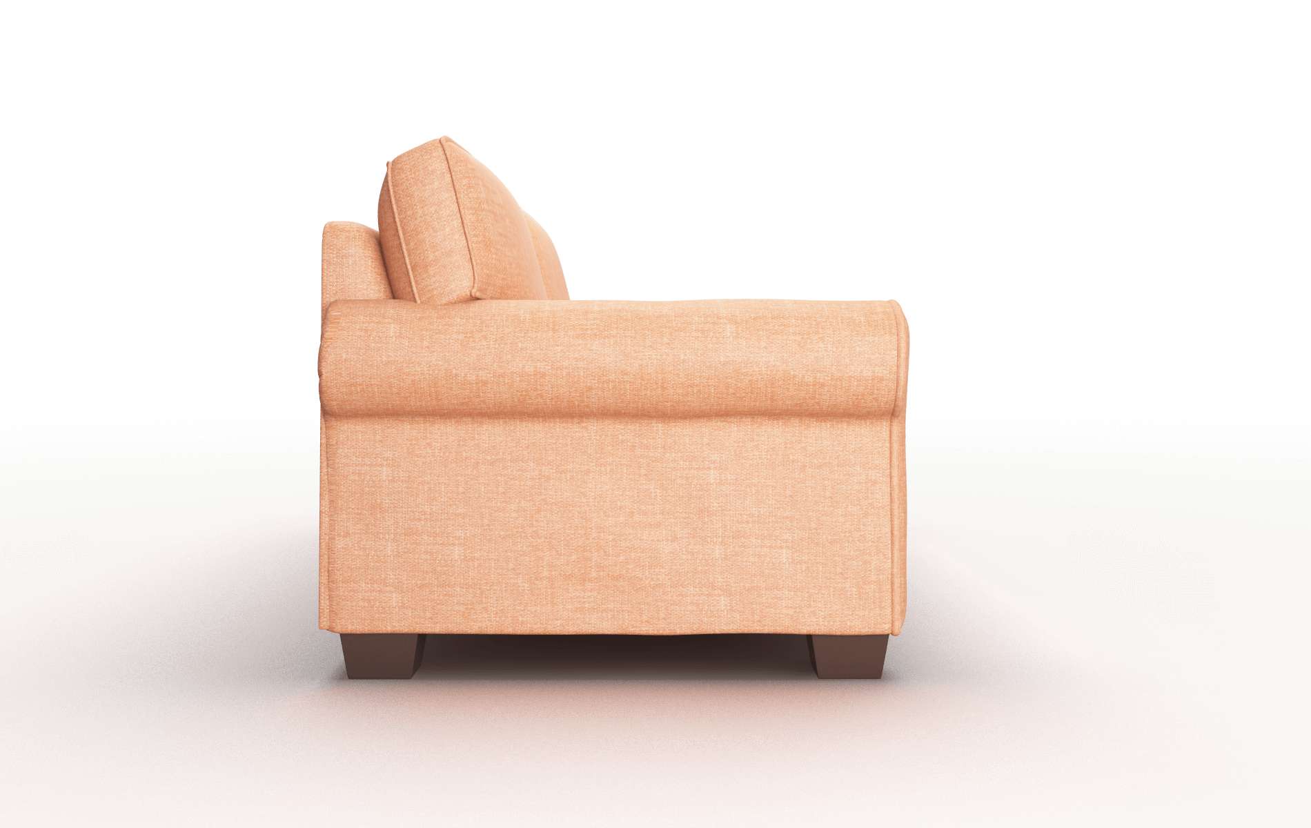 Isabel Keylargo Terracotta Sofa espresso legs 3