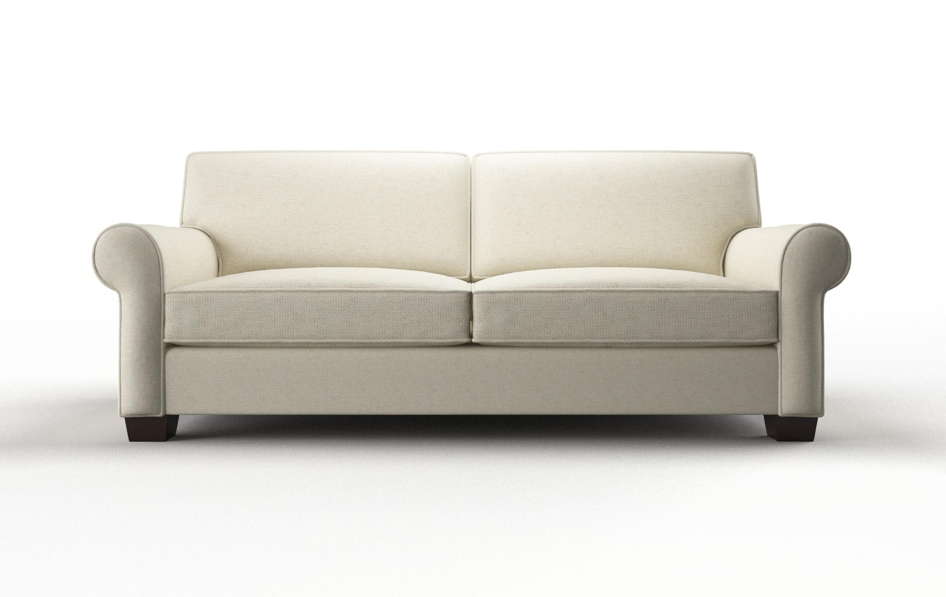 Isabel Lana Sand Sofa espresso legs 1