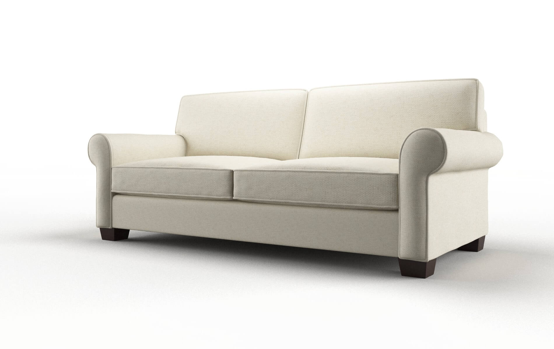Isabel Lana Sand Sofa espresso legs 4