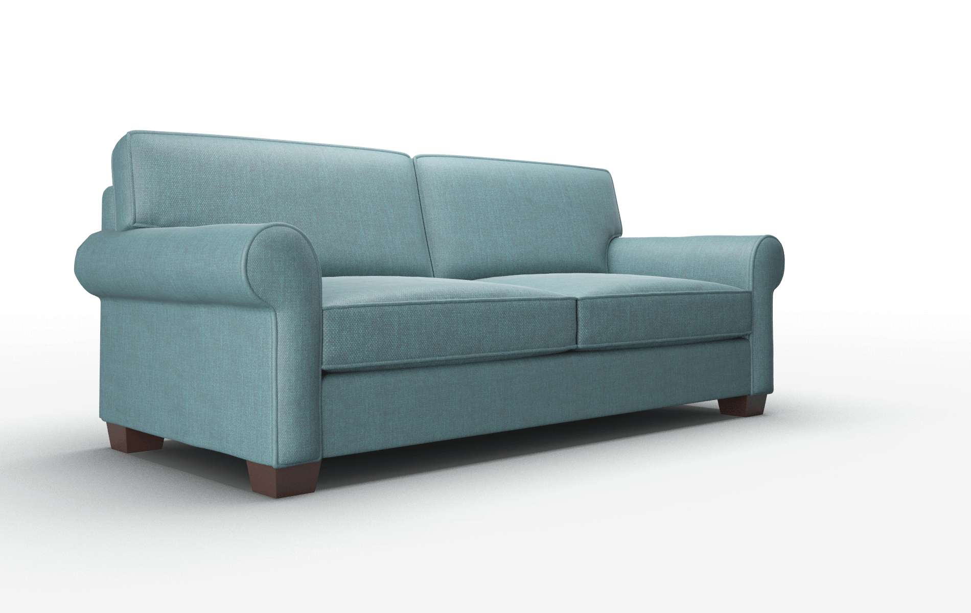 Isabel Leslie Peacock Sofa espresso legs 2