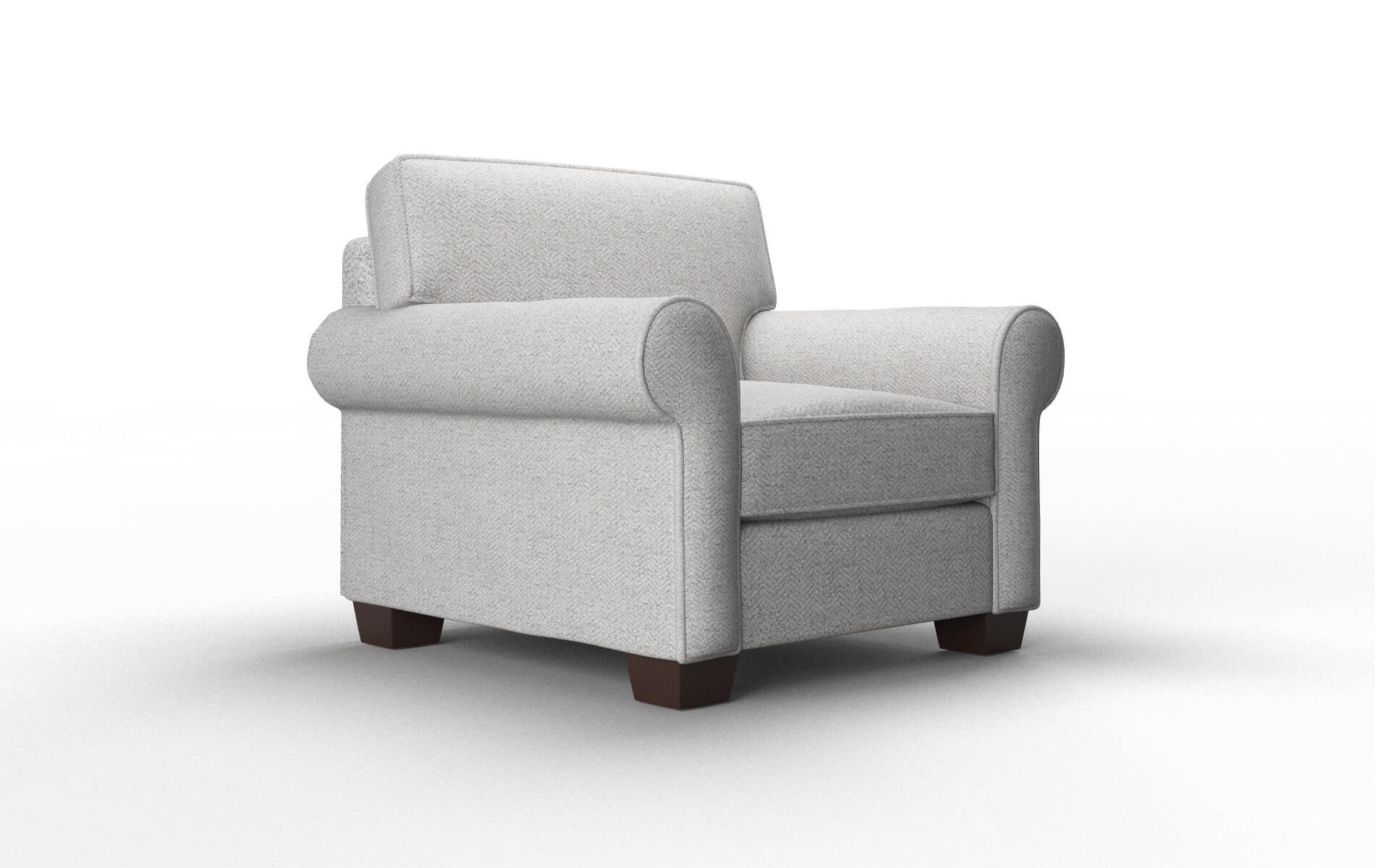 Isabel Malibu Dove Chair espresso legs 2