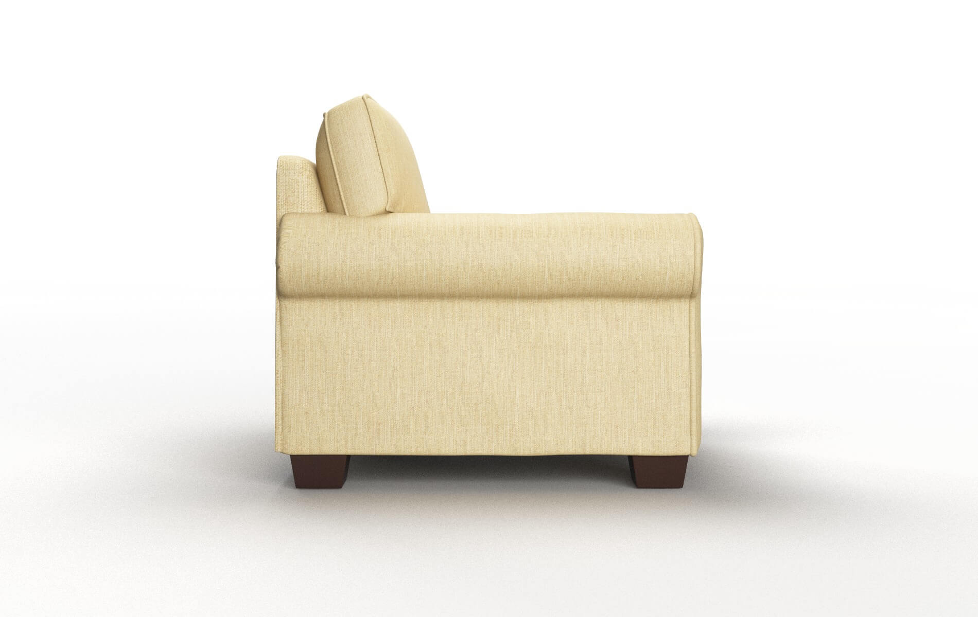 Isabel Malibu Maize Chair espresso legs 3