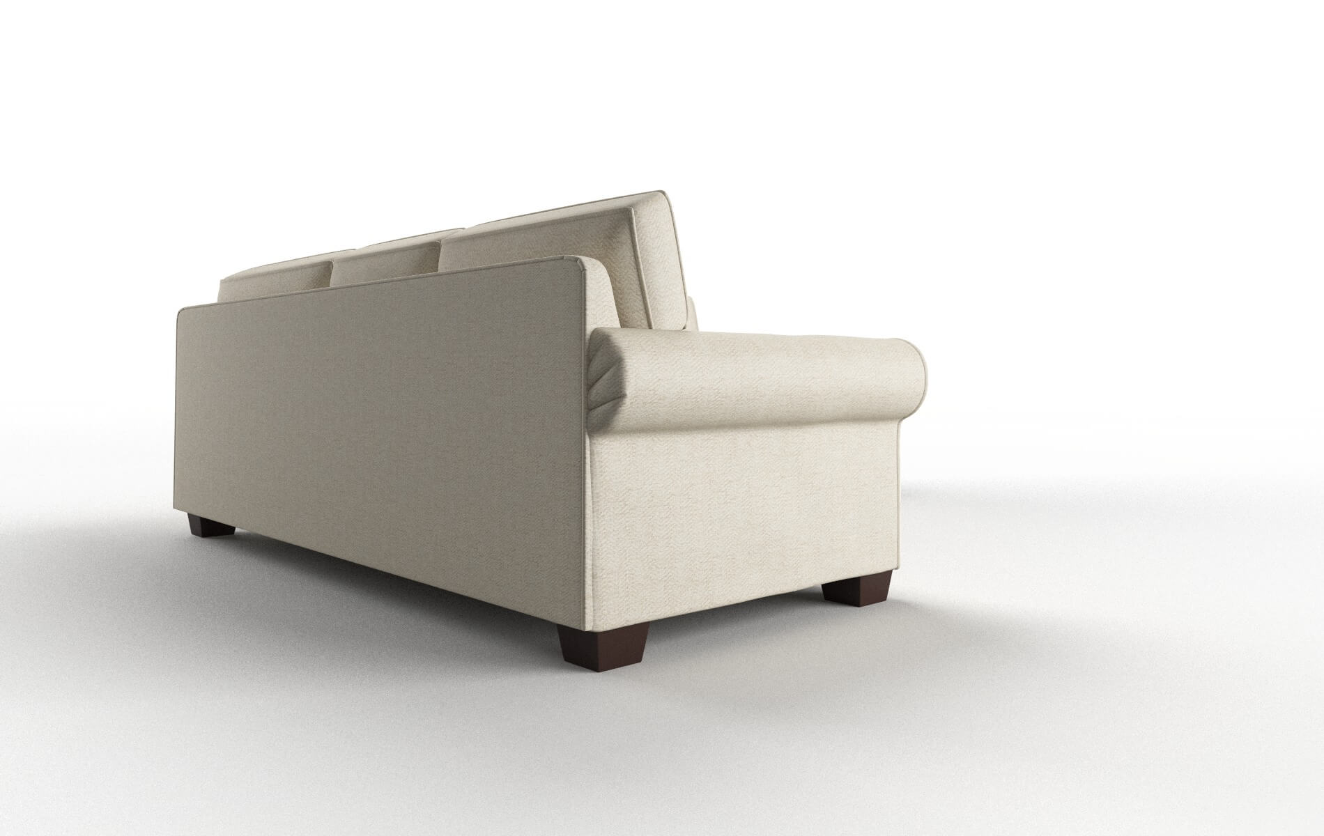 Isabel Malibu Sand Sectional espresso legs 3