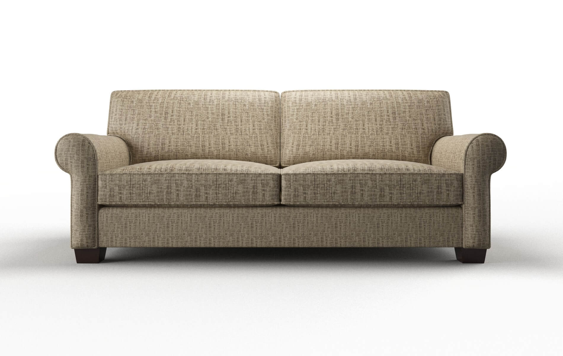 Isabel Marcy Camel Sofa espresso legs 1