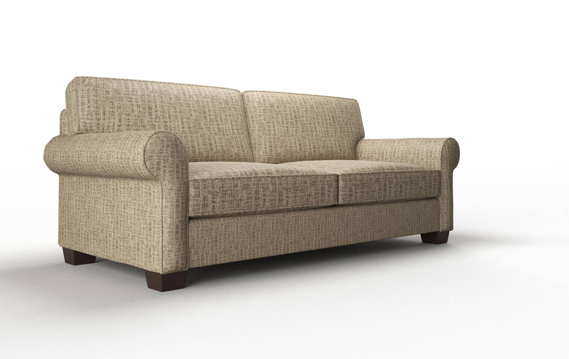 Isabel Marcy Camel Sofa espresso legs 2