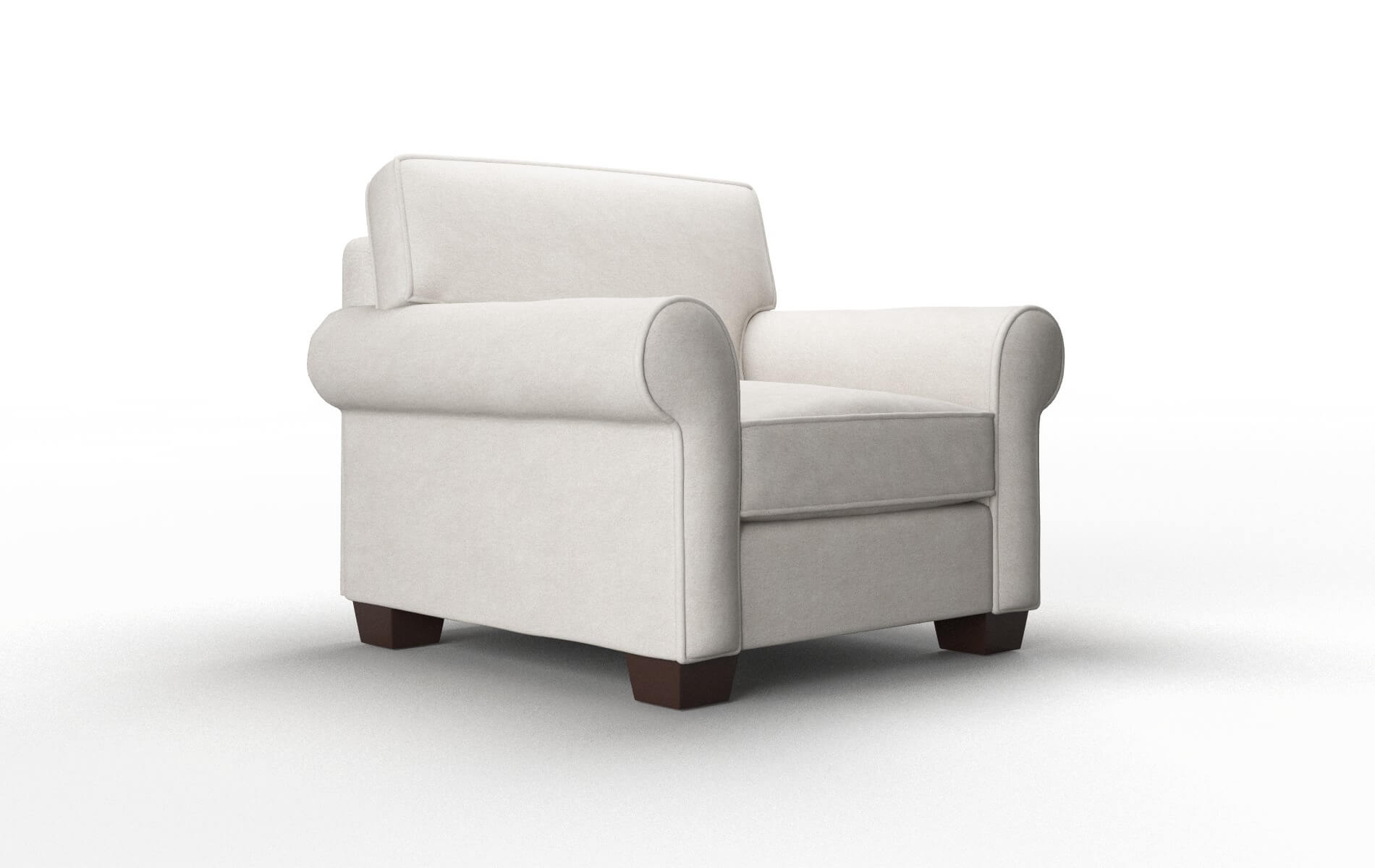 Isabel Noble Grey Chair espresso legs 2