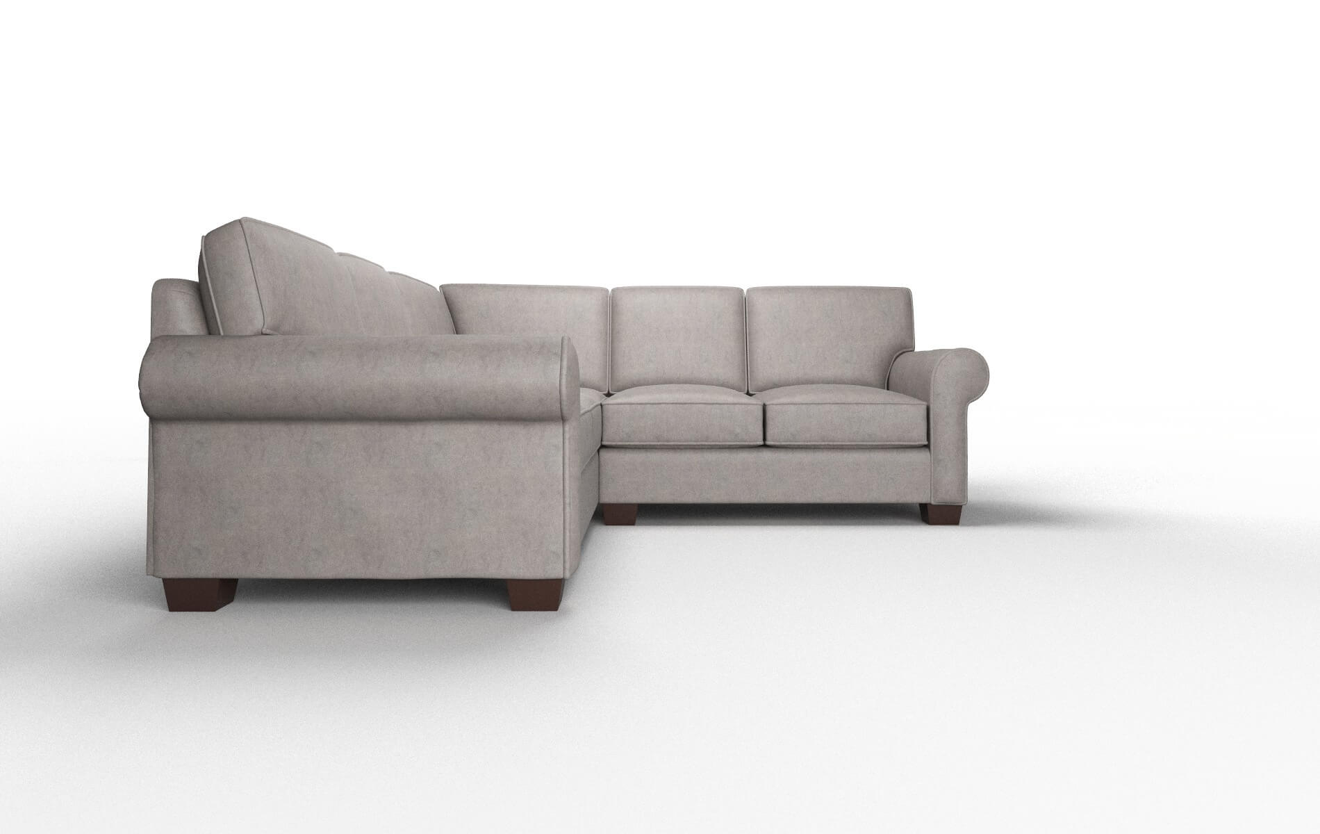 Isabel Noble Otter Sectional espresso legs 2